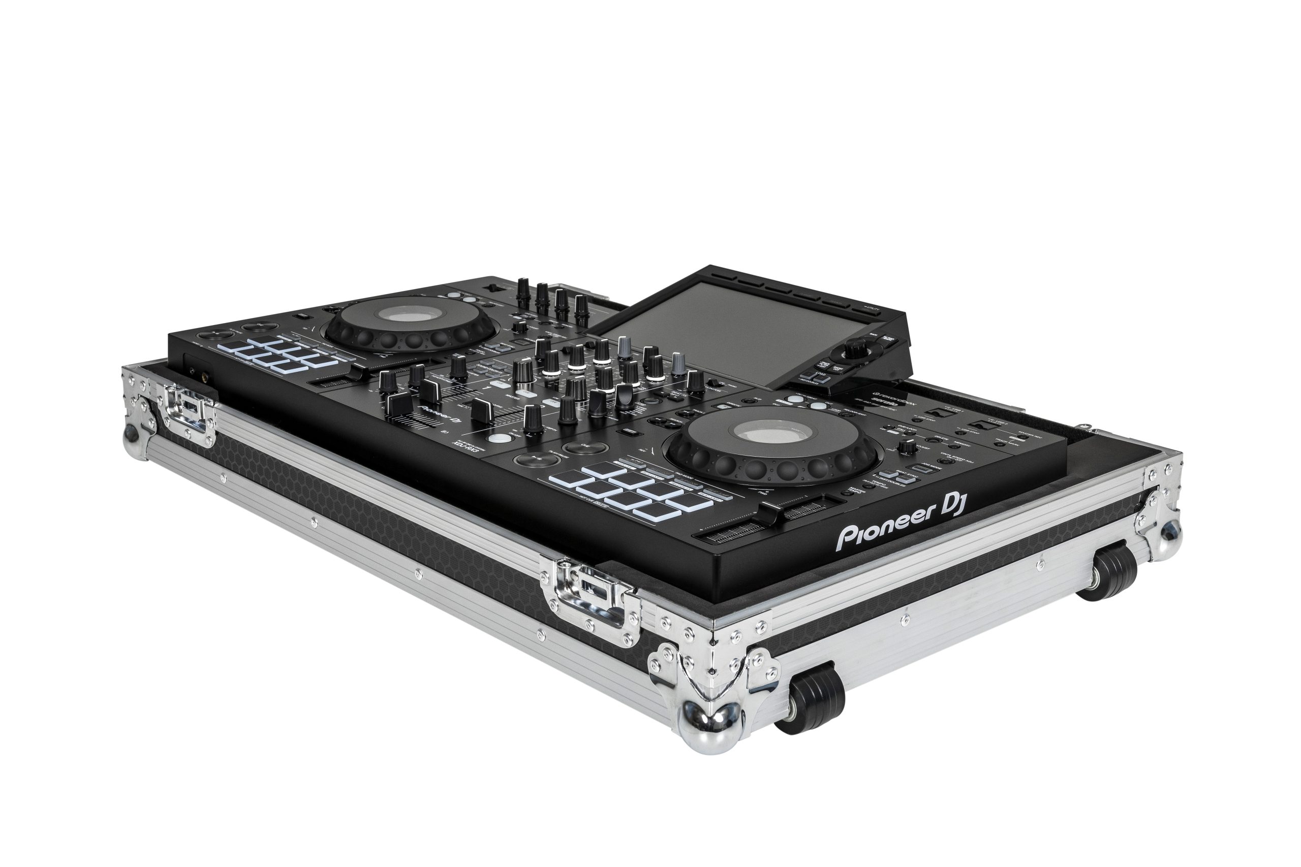 Low Profile Flight Case for XDJ-RX3 w/ Wheels