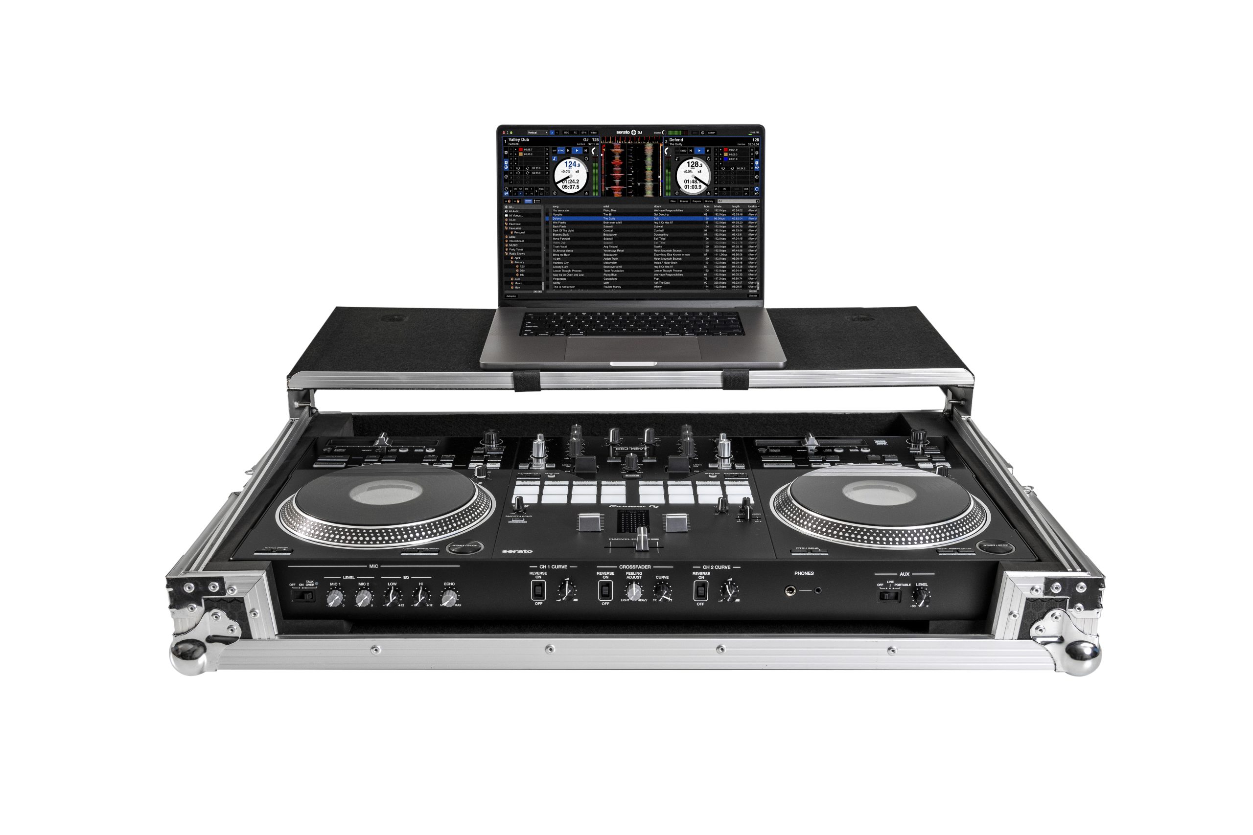 Headliner Flight Case with Laptop Platform for Pioneer DJ DDJ-REV7 gallery 5