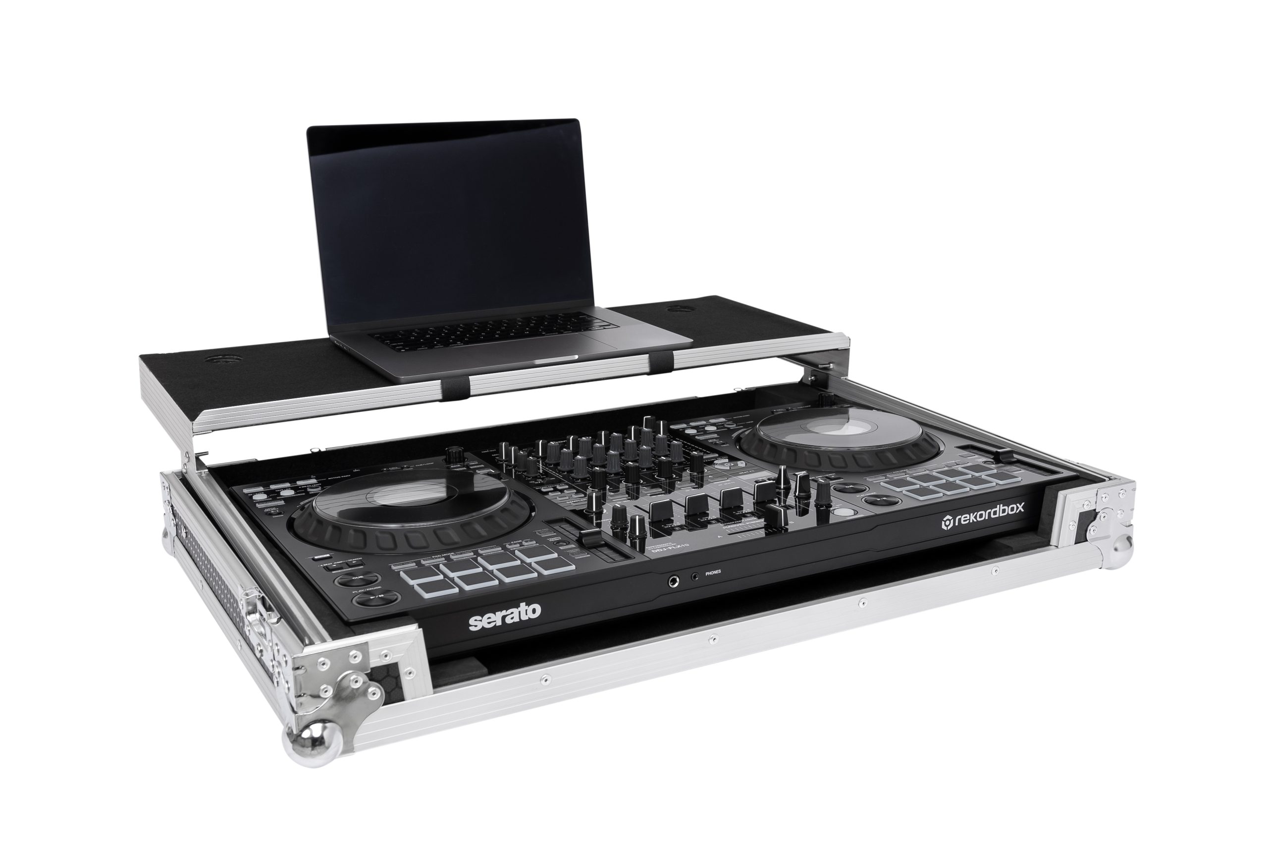 Flight Case for DDJ-FLX10 w/ Laptop Platform & Wheels gallery 1