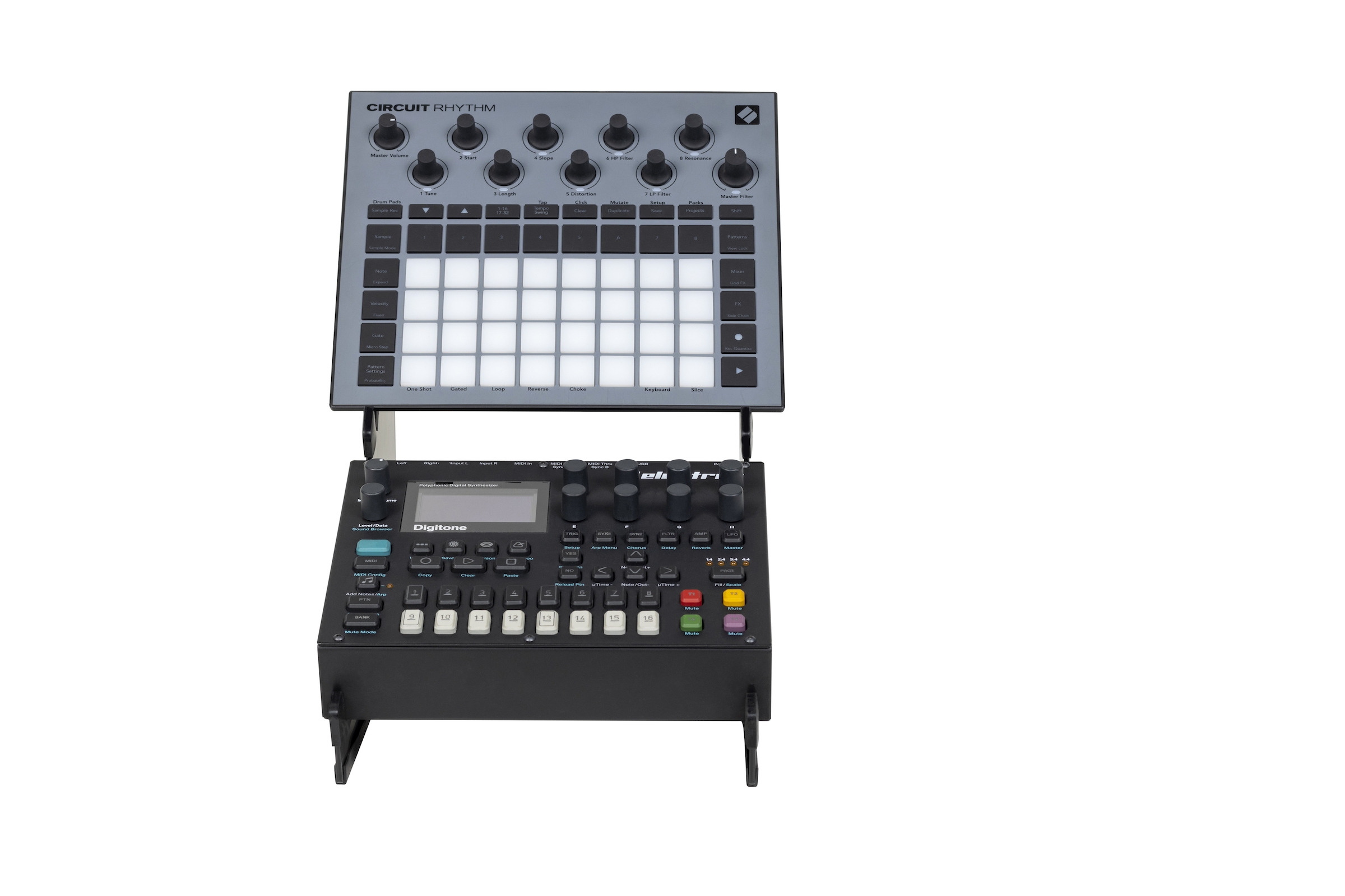 Headliner 2-Tier Desktop Synth Stand gallery 2
