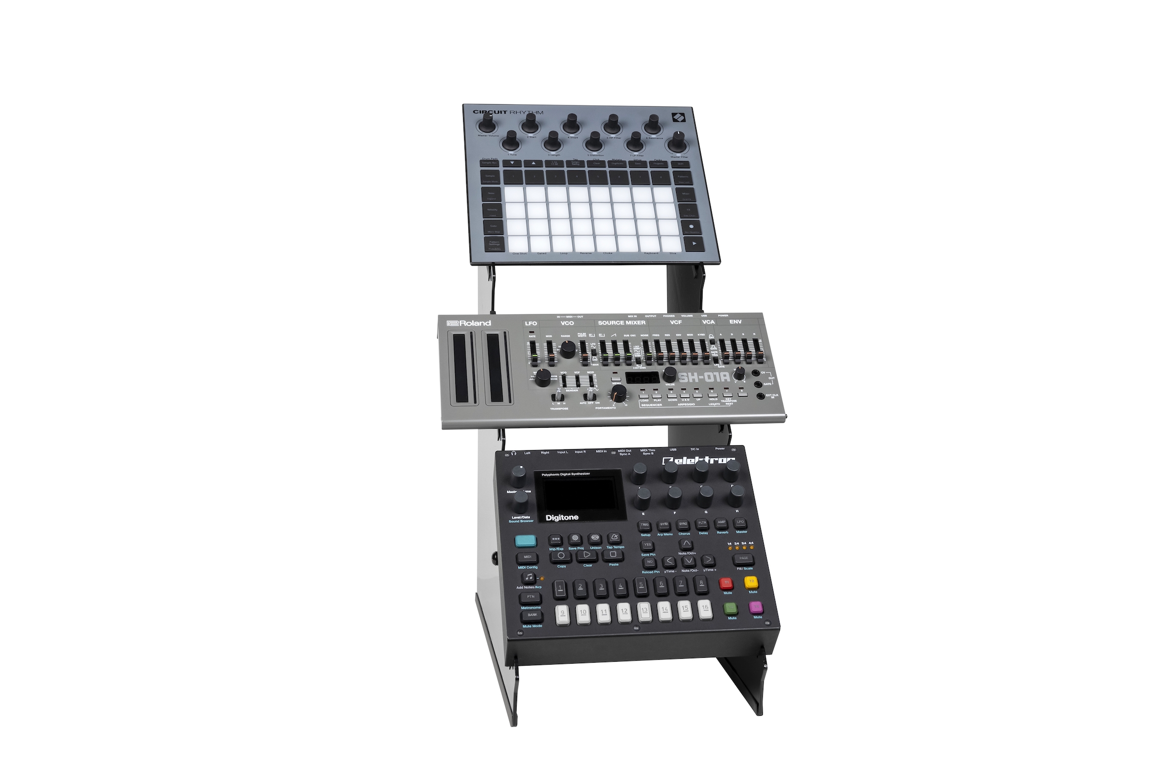 3-Tier Desktop Synth Stand gallery 4