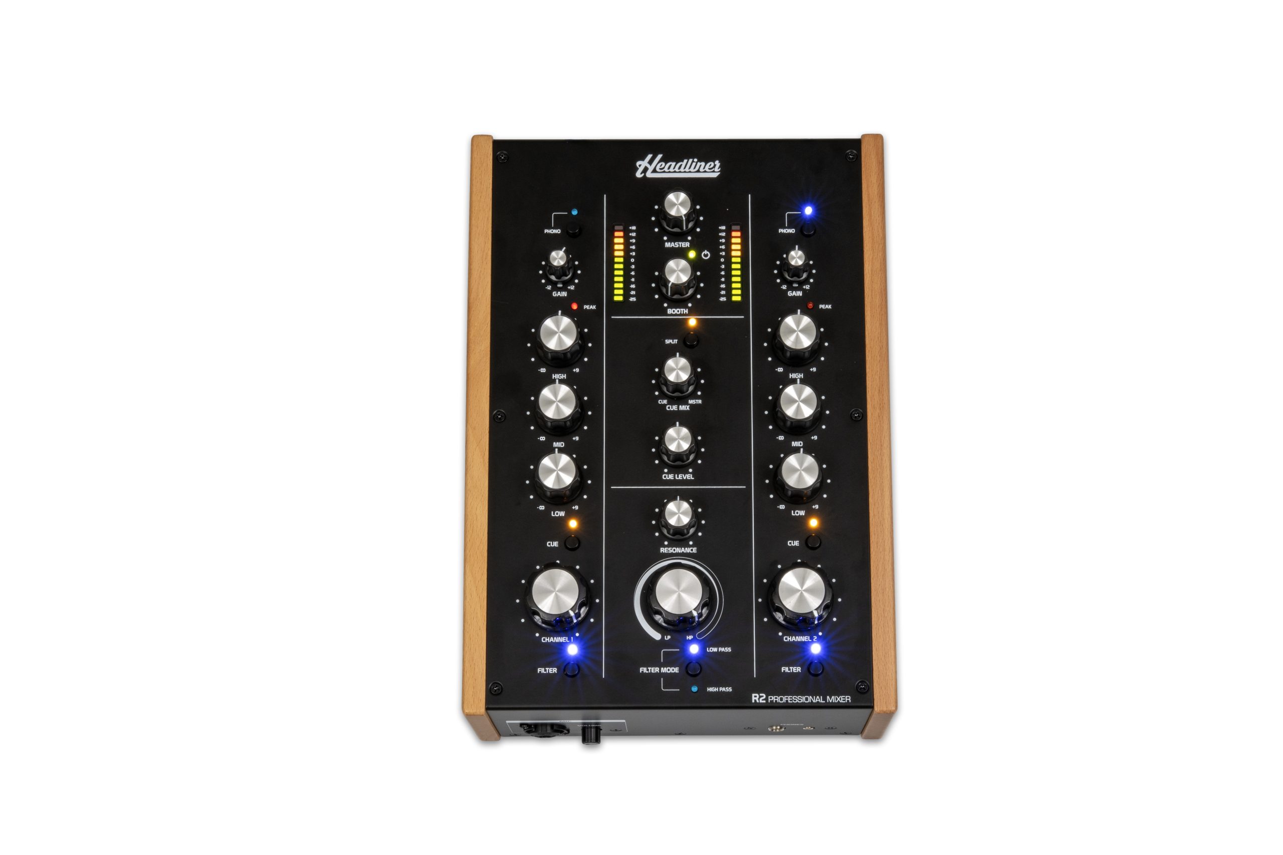 Headliner R2 - 2 Channel Rotary DJ Mixer (US) gallery 2