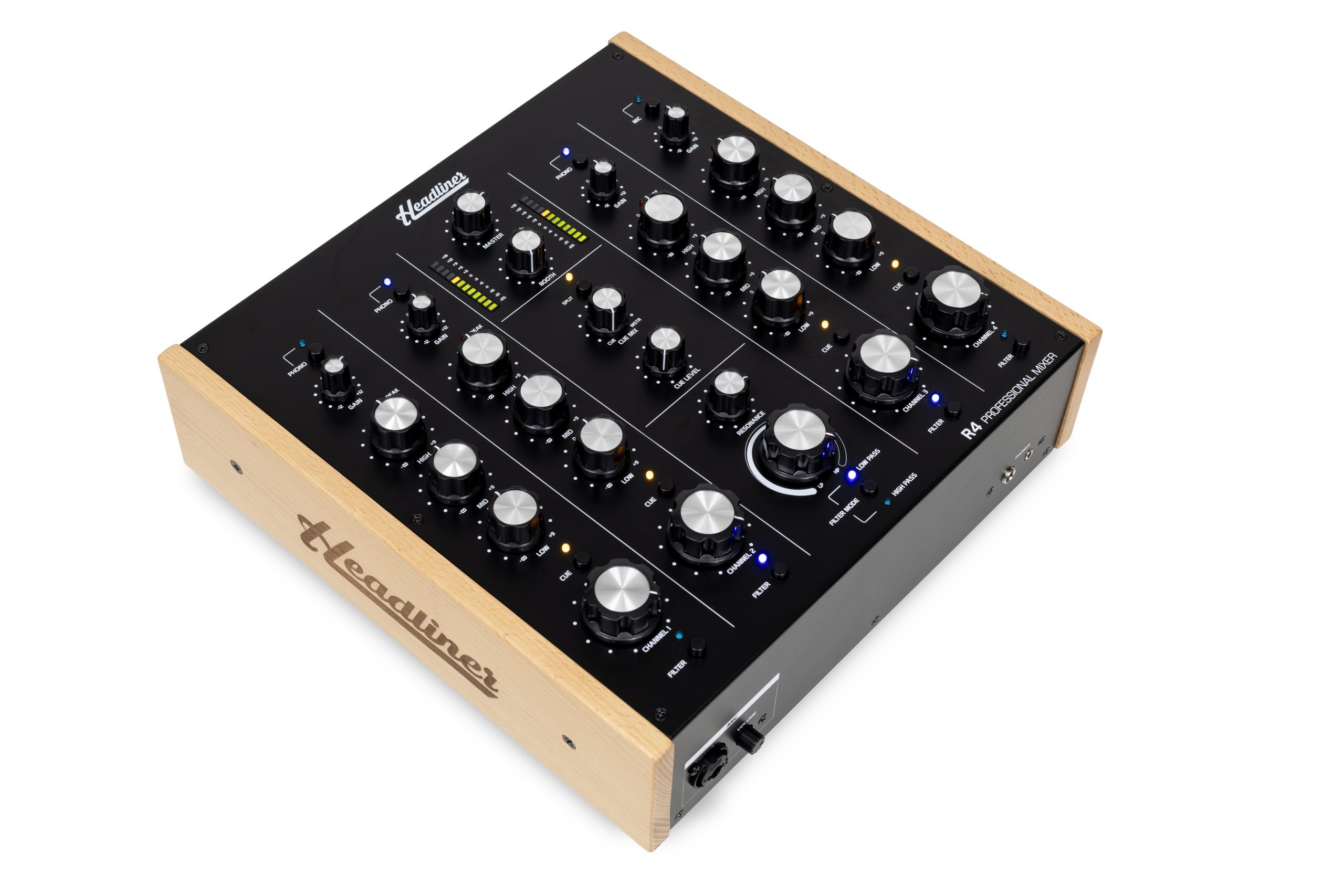 Headliner R4 - 4 Channel Rotary DJ Mixer gallery 4
