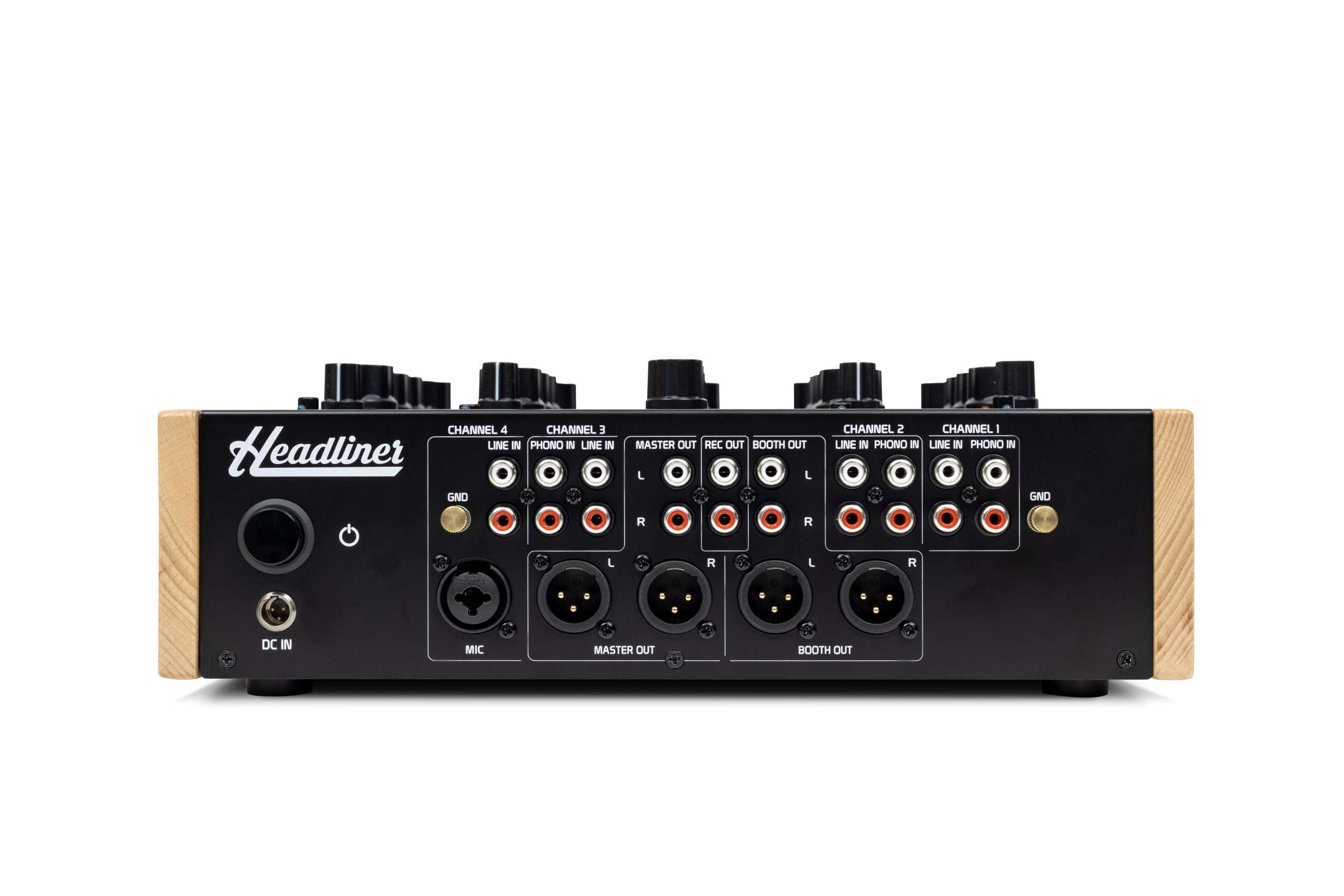 Headliner R4 - 4 Channel Rotary DJ Mixer gallery 2