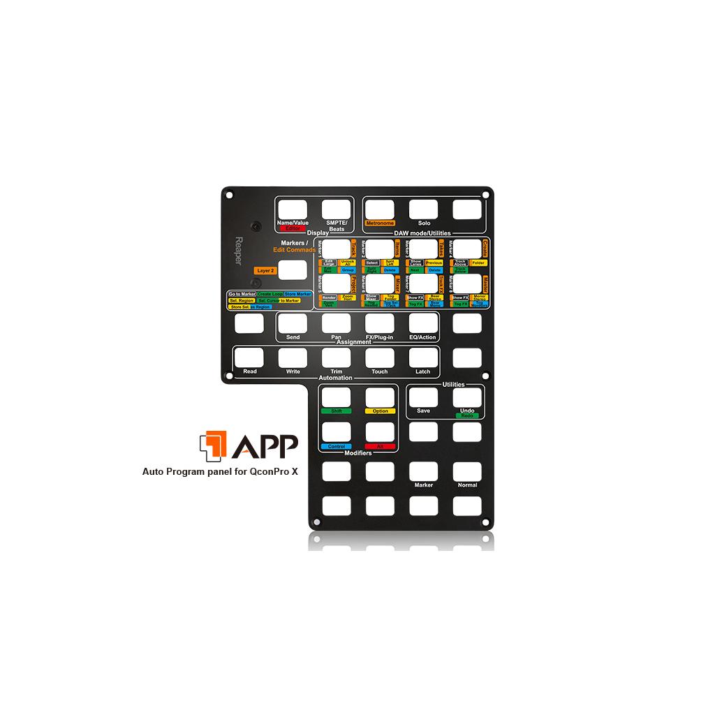 Icon Pro Audio QCon Pro X Reaper Auto Detect Panel