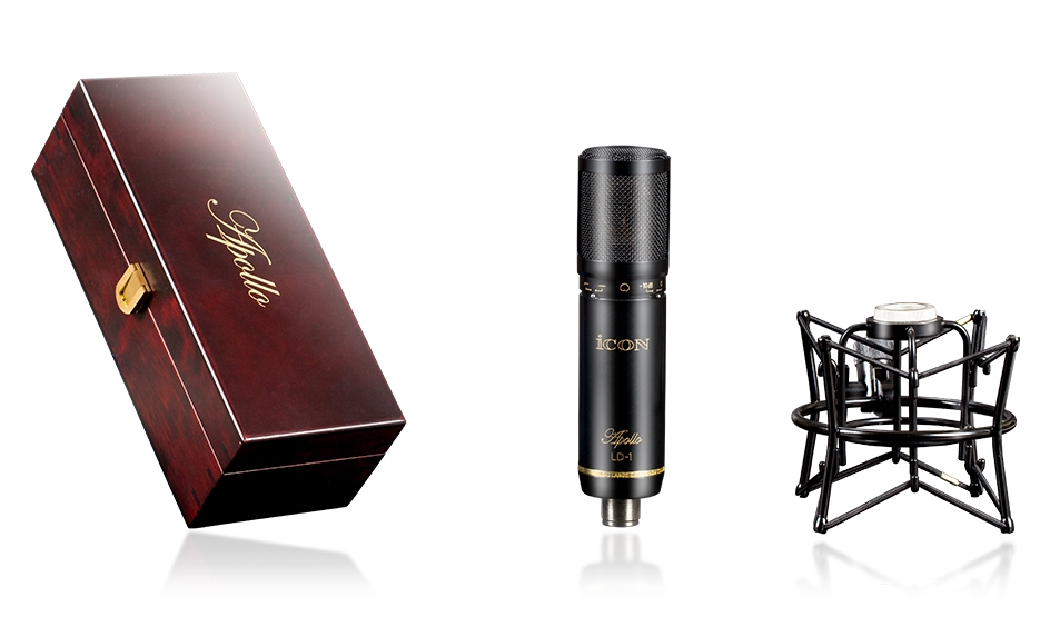 iCON Pro Audio Apollo Condenser Microphone with shock mount (Large Diaphragm) gallery 2