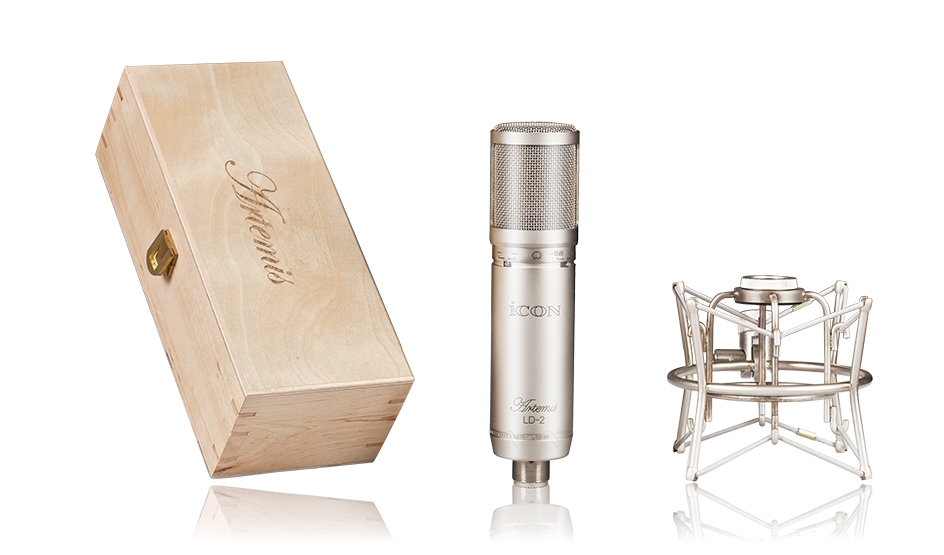 iCON Pro Audio Artemis Condenser Microphone with shock mount (Large Diaphragm) gallery 2