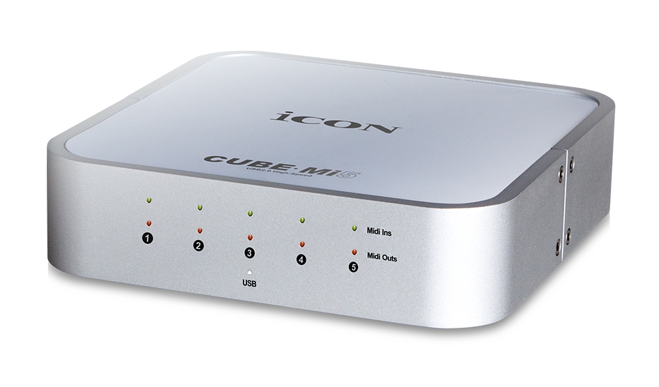 iCON Pro Audio CubeMi 5 - 5in 5out MIDI Interface gallery 2
