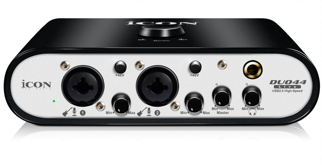 iCON Pro Audio Duo44 Dyna 4x4 USB Recording Interface w/ 127dB Dynamic Range gallery 1