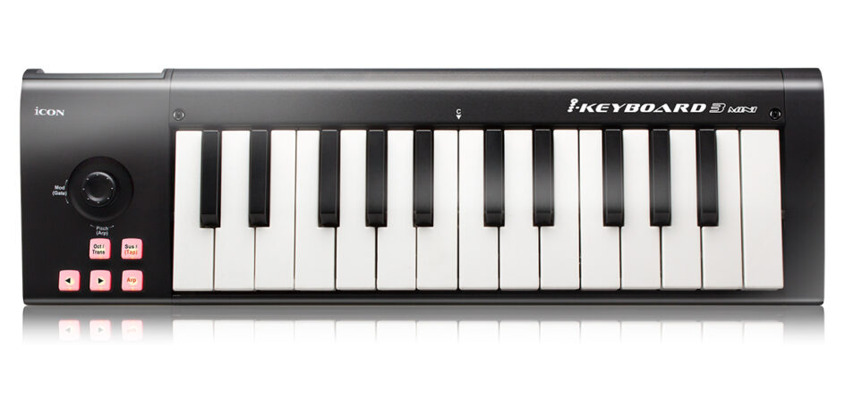 iCON Pro Audio iKeyboard 3 Mini 25-key mini midi controller