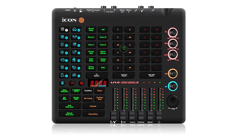 iCON Pro Audio Live Console - Live streaming mixer /interface gallery 2