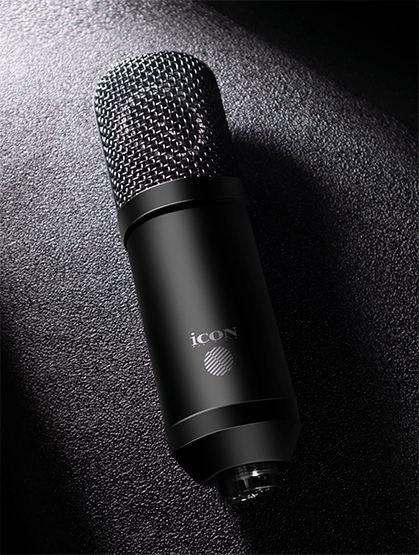 iCON Pro Audio M5 Large Diaphragm Studio Condenser Microphone w/ Shock Mount gallery 1