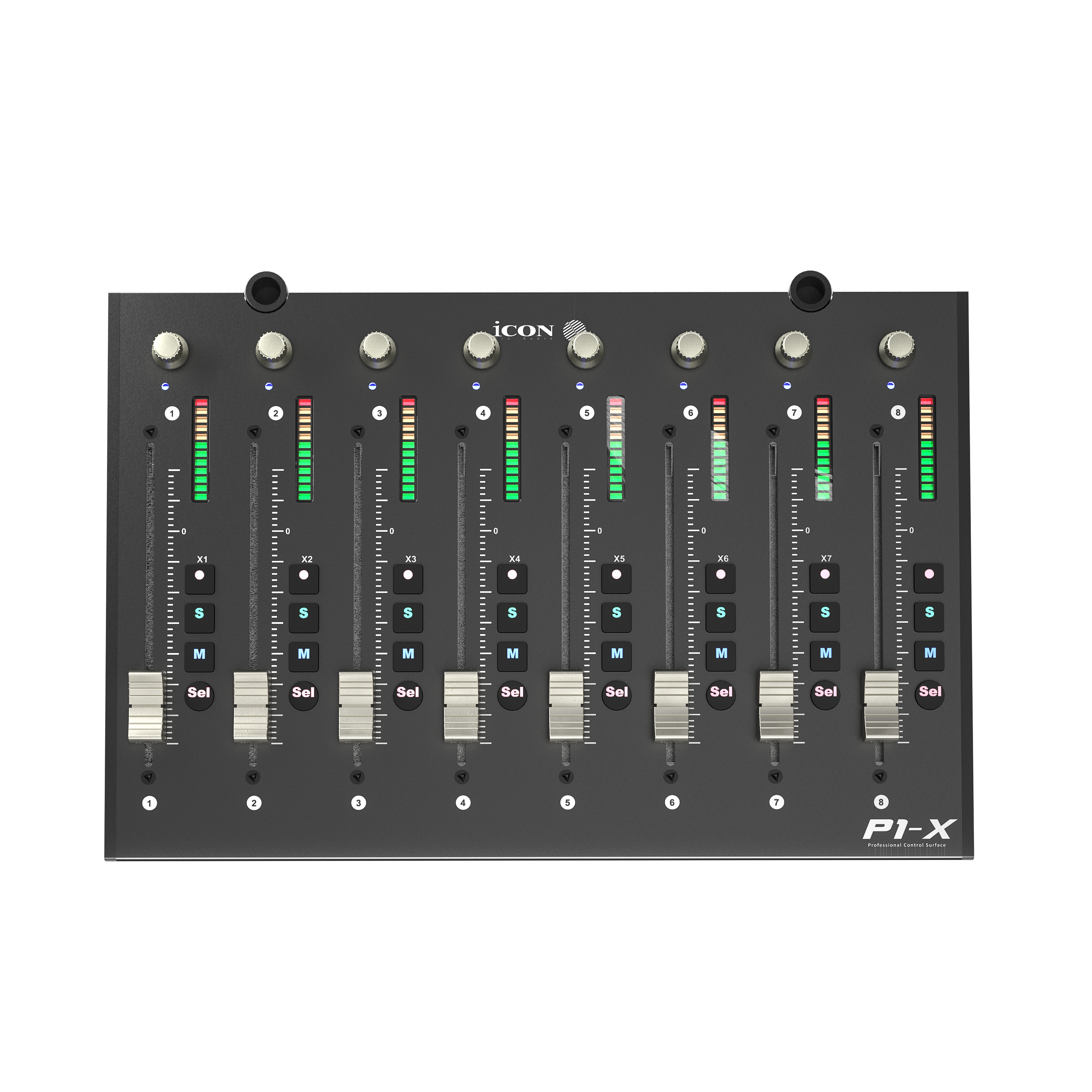 iCON Pro Audio P1-X Extender for P1-M DAW Control Surface with Motorized Faders