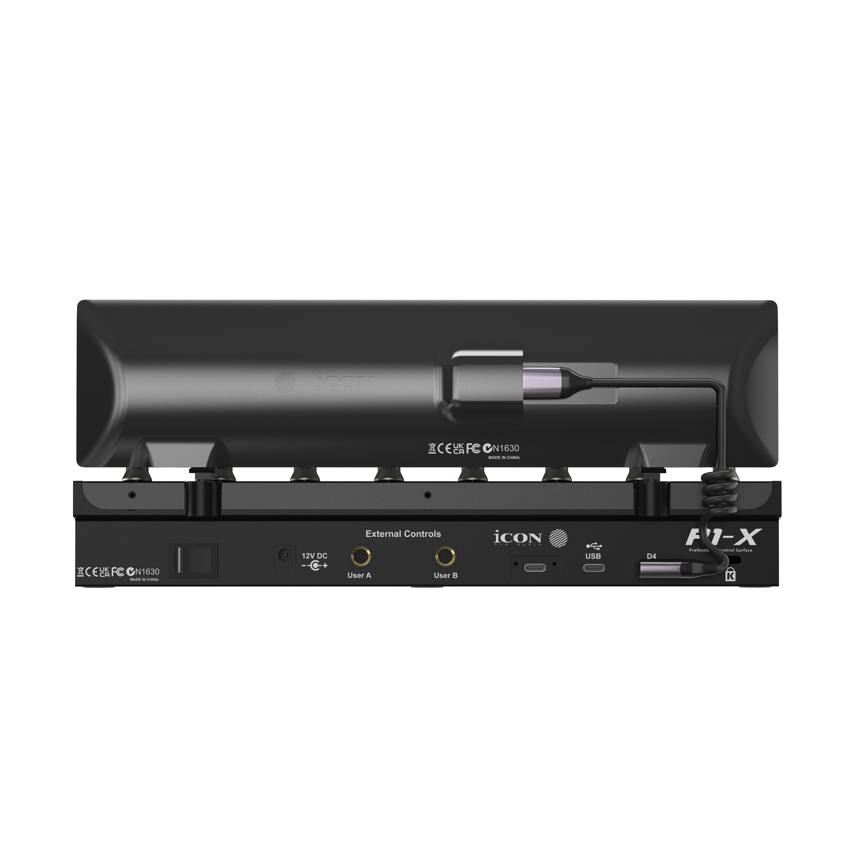 iCON Pro Audio P1-X DAW control surface w/ D4 display bundle gallery 2