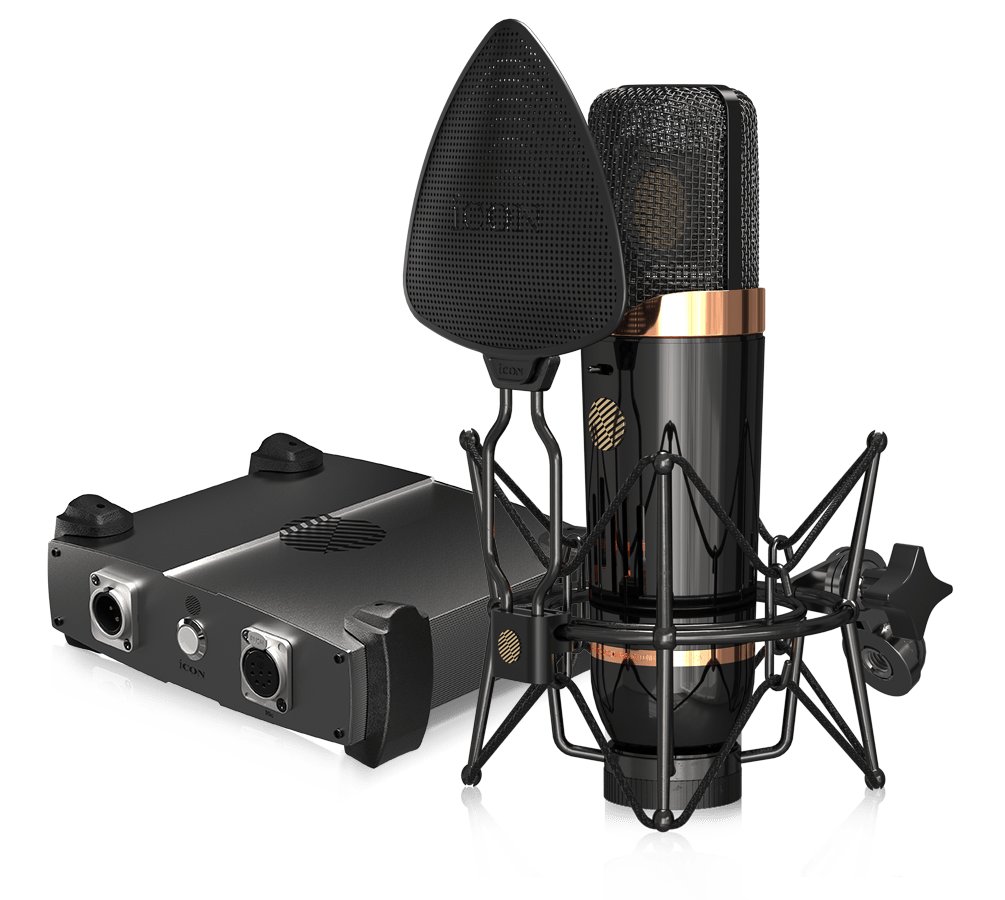 iCON Pro Audio Space 67 Large Diaphragm Tube Condenser Microphone w/ Shock Mount
