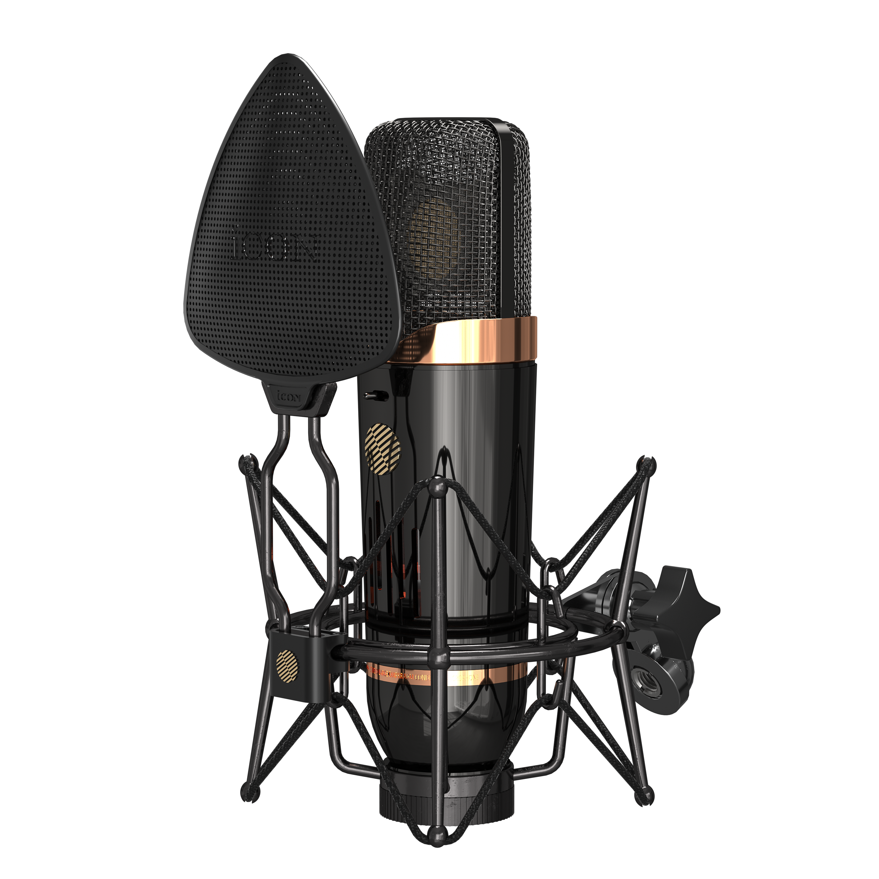 iCON Pro Audio Space 67 Large Diaphragm Tube Condenser Microphone w/ Shock Mount gallery 1