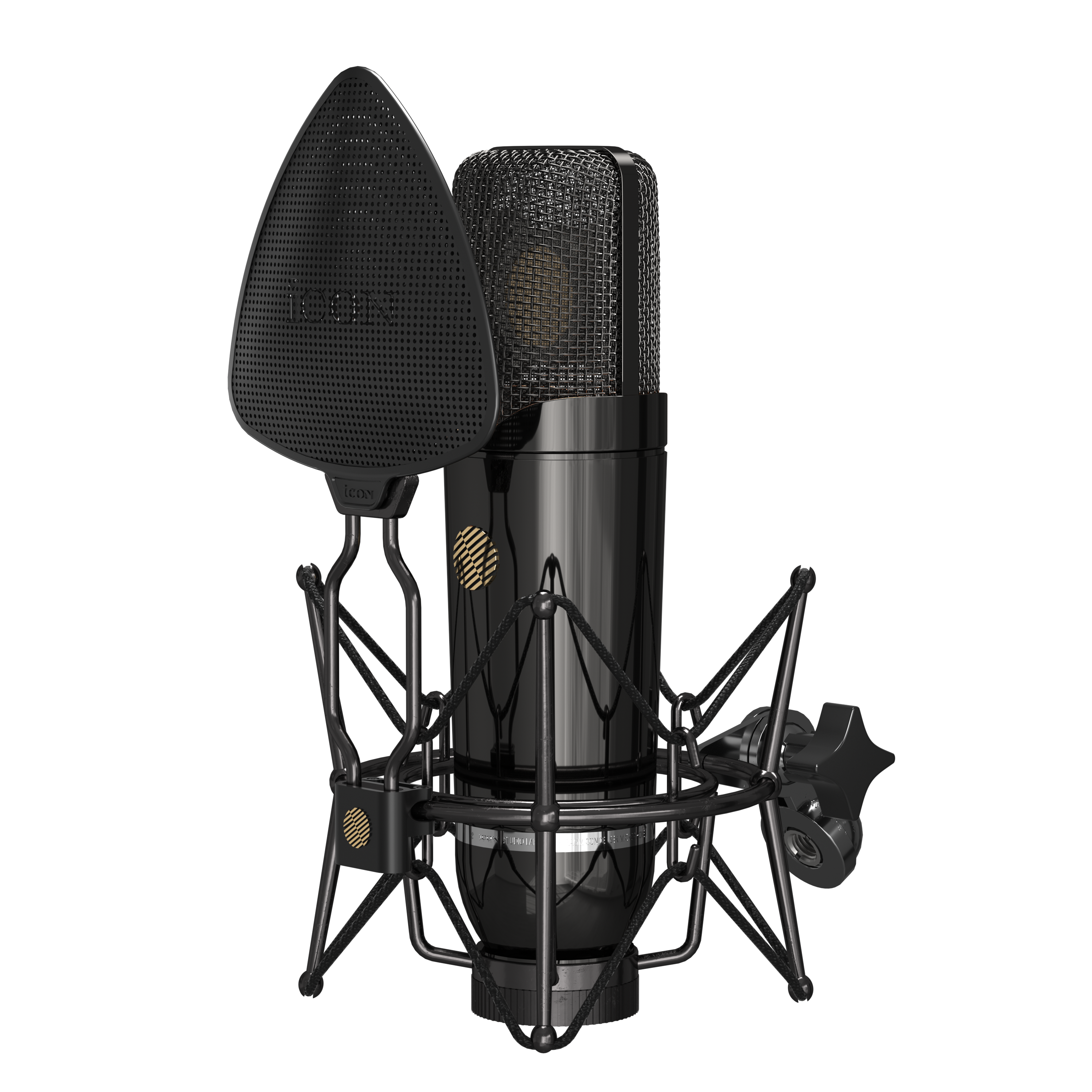 iCON Pro Audio Space 87 Large Diaphragm FET Condenser Microphone w/ Shock Mount