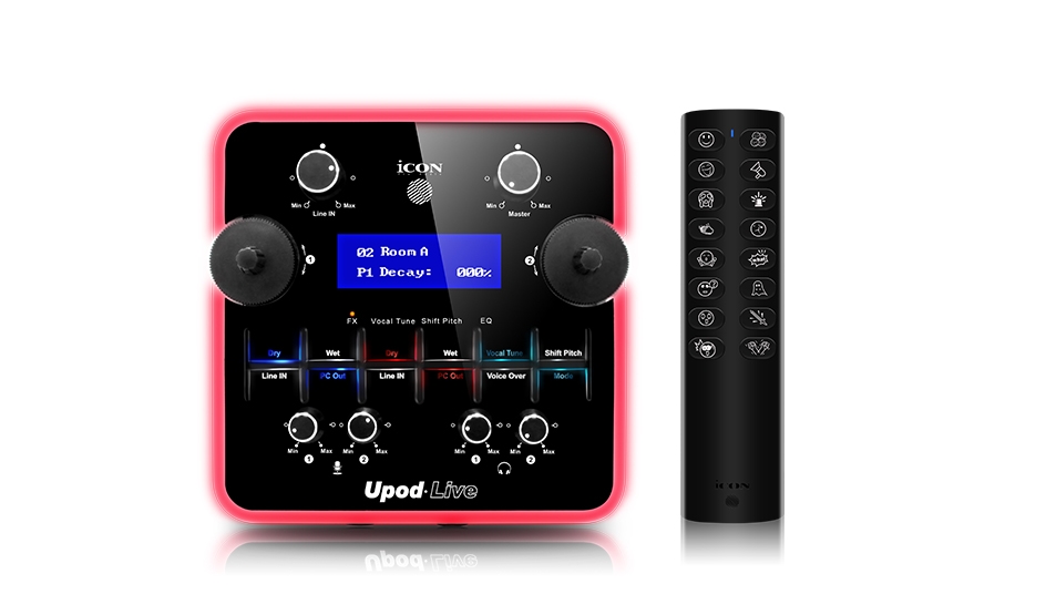 iCON Pro Audio Upod Live - USB Interface with DSP EFX and Remote gallery 4