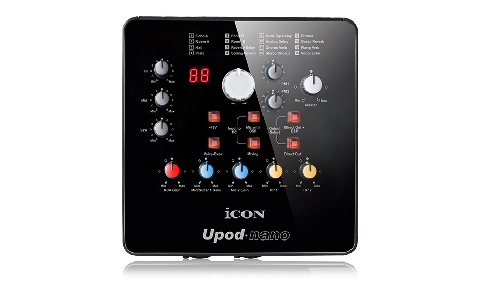 iCON Pro Audio Upod Nano - USB Interface with DSP EFX