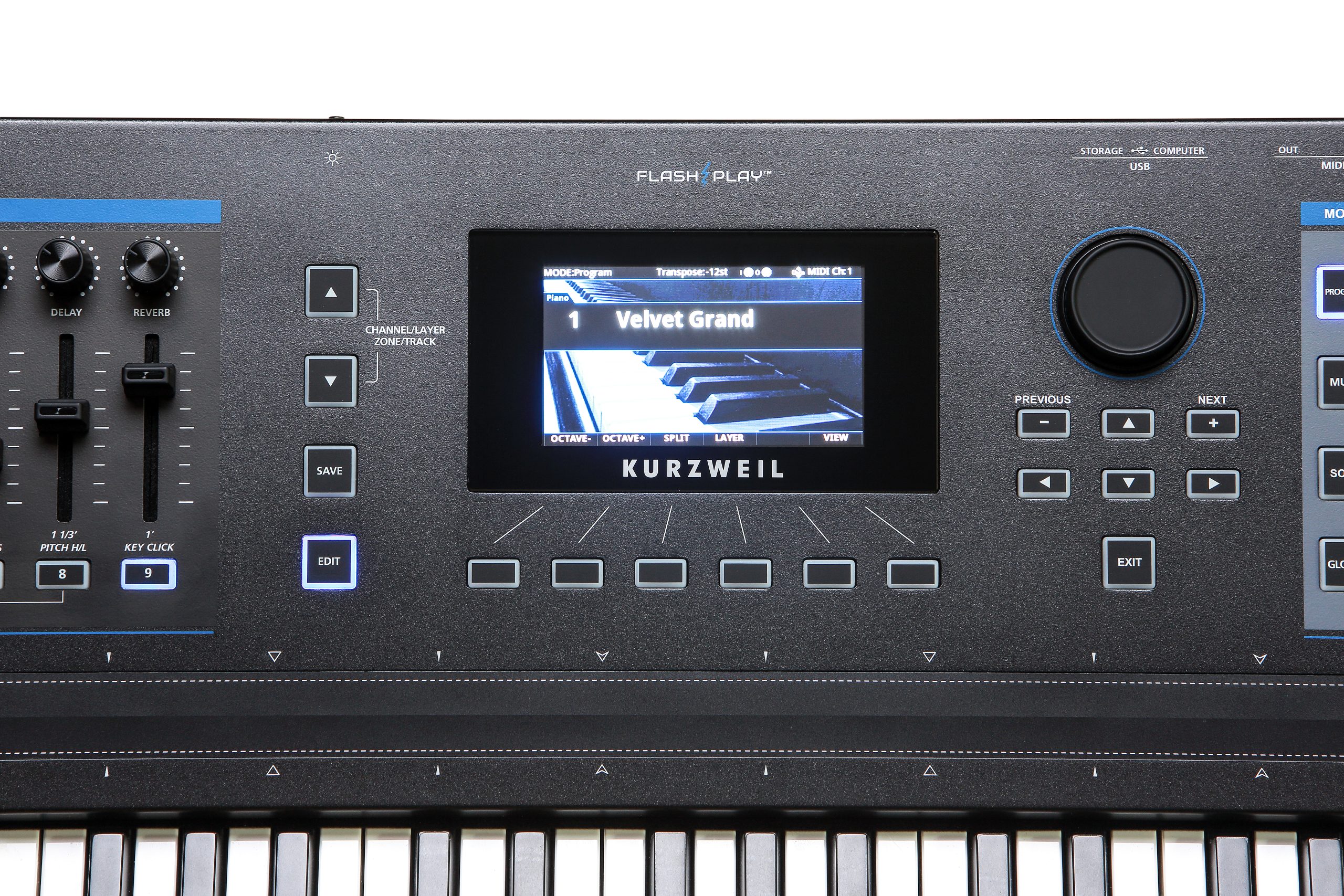 Kurzweil K2700 88-Key Synthesizer Workstation gallery 2