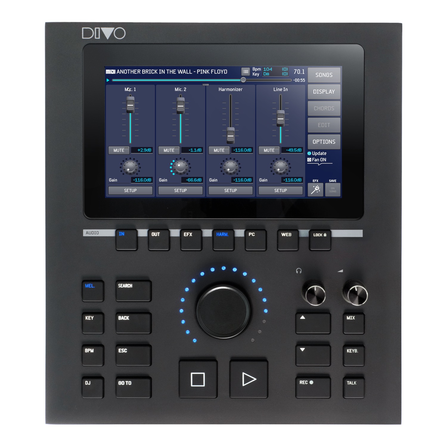 M-Live Divo 64GB Standalone Multitrack Audio and Video Player gallery 2