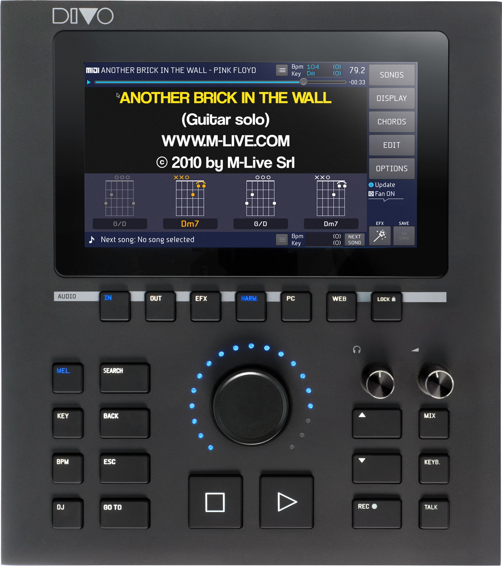 M-Live Divo 128GB Standalone Multitrack Audio and Video Player with Wi-Fi gallery 1