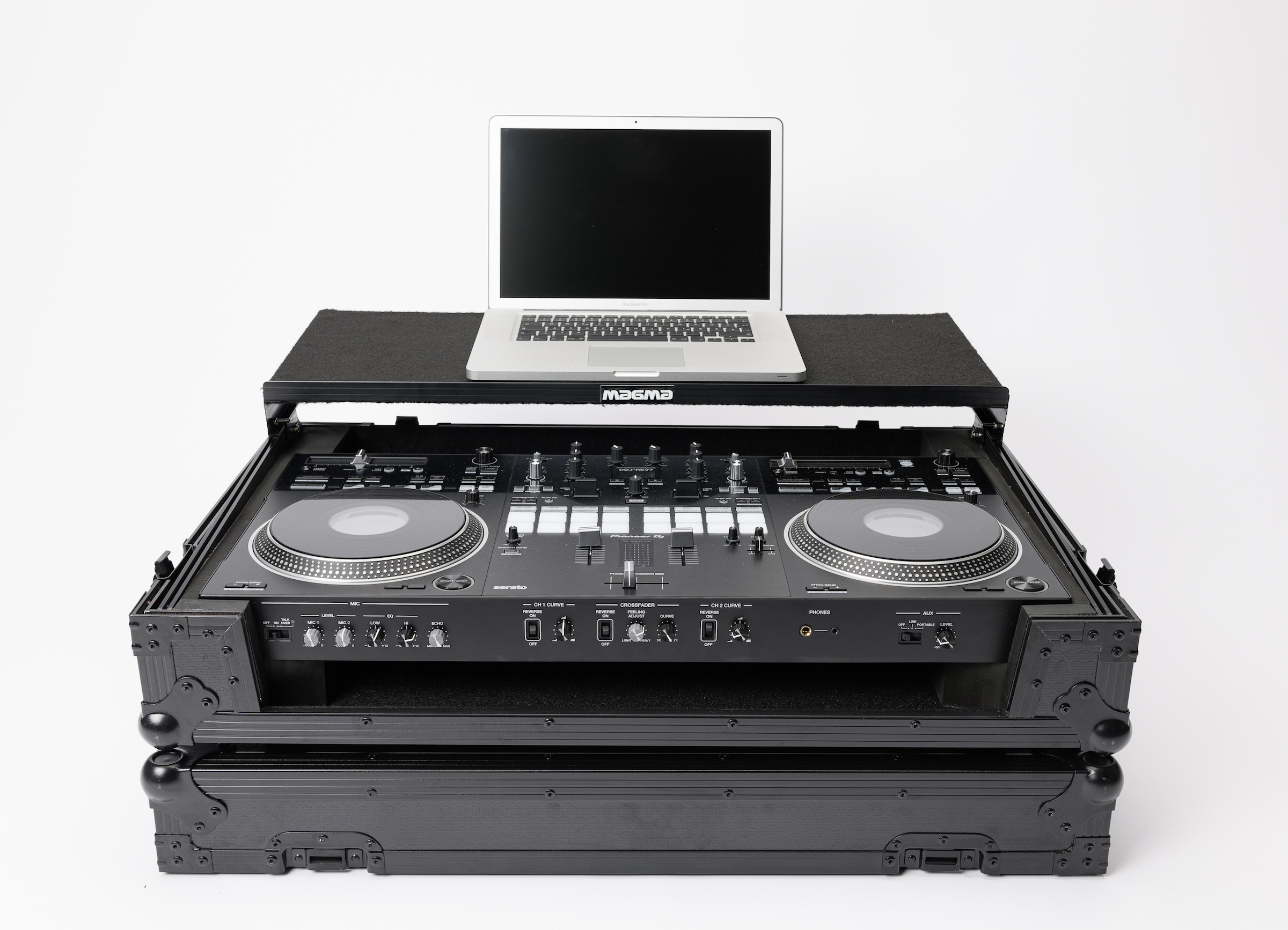 Magma DJ-Controller Workstation DDJ- REV7 w/Wheels (All Black)