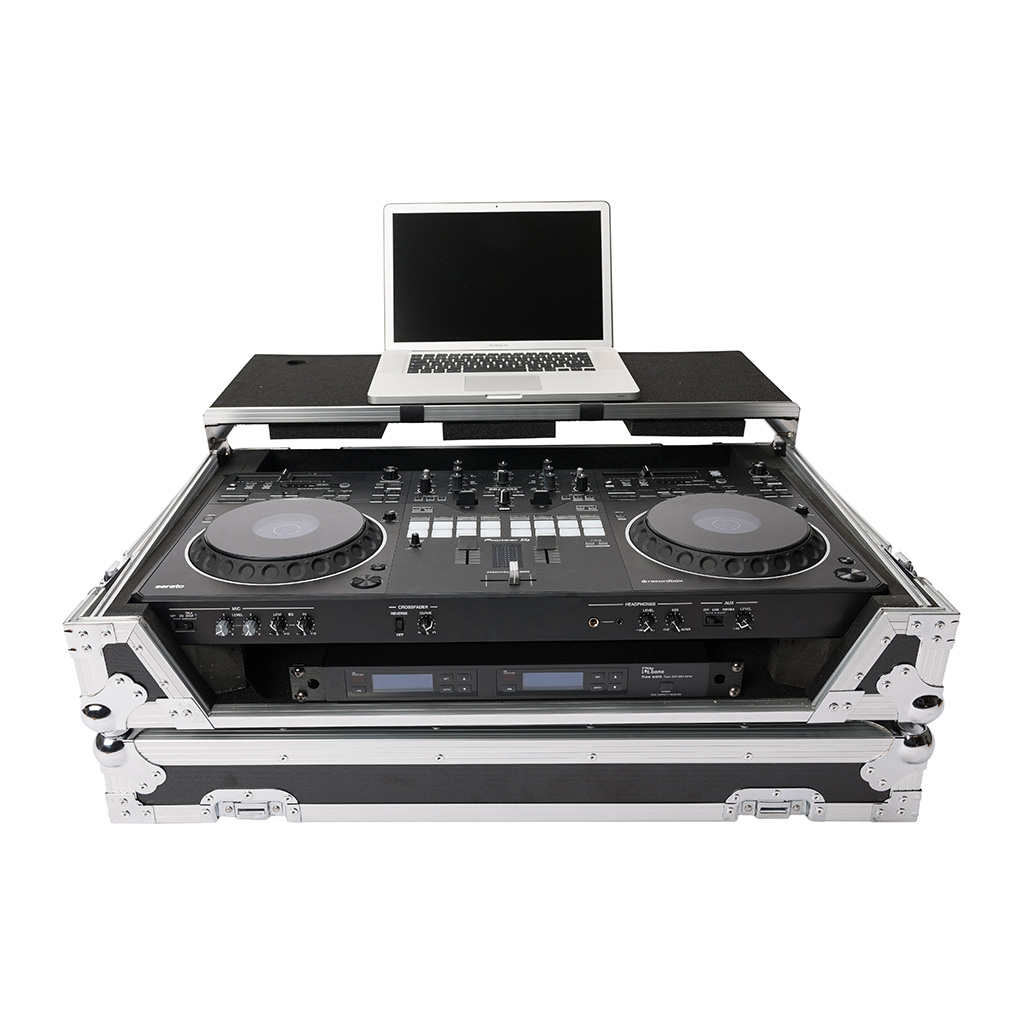 Magma DJ-Controller Workstation DDJ-REV5 w/ 19" 1U Rack and Wheels
