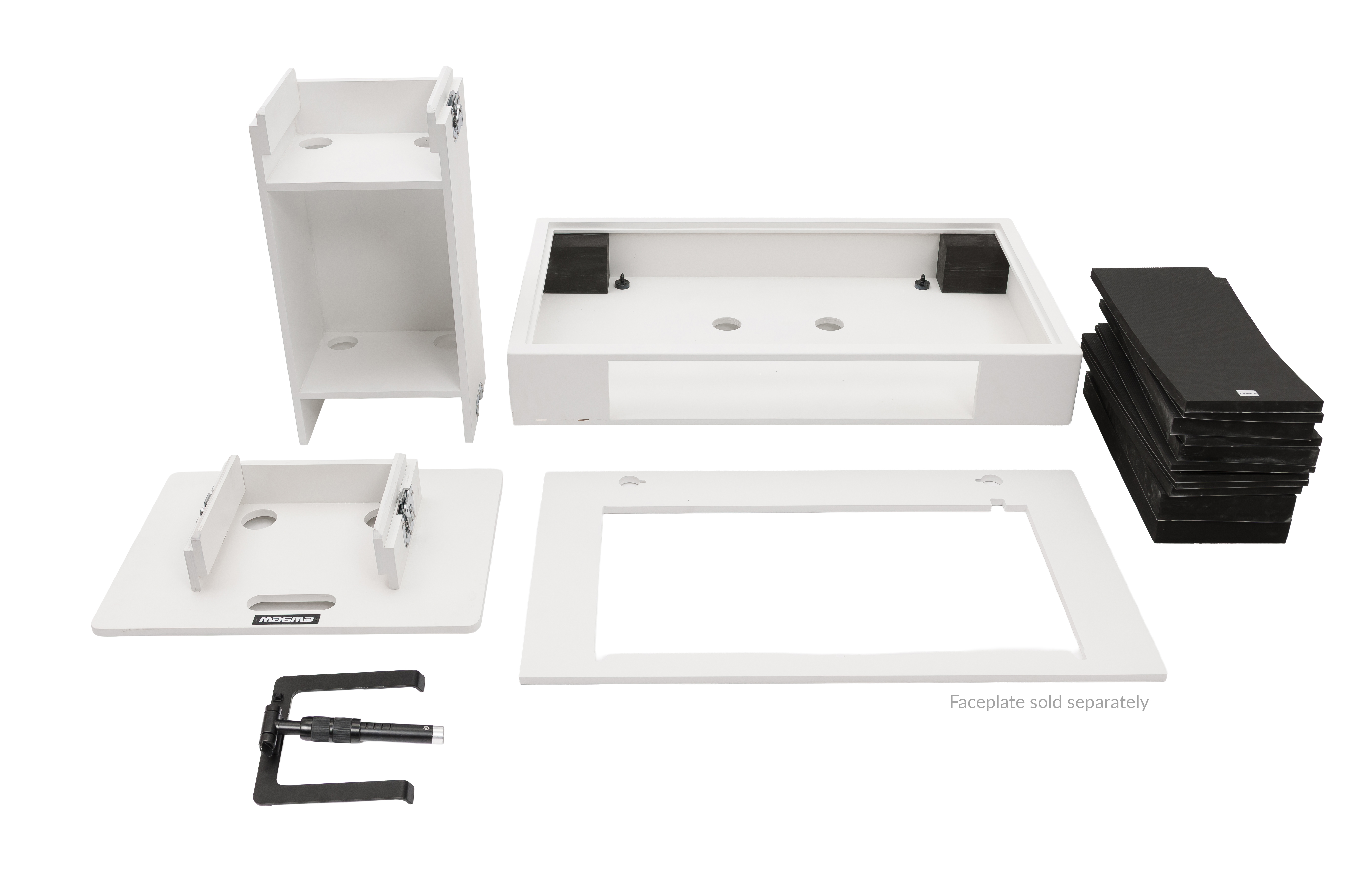 Magma Groove Terminal DJ Podium (White) gallery 3