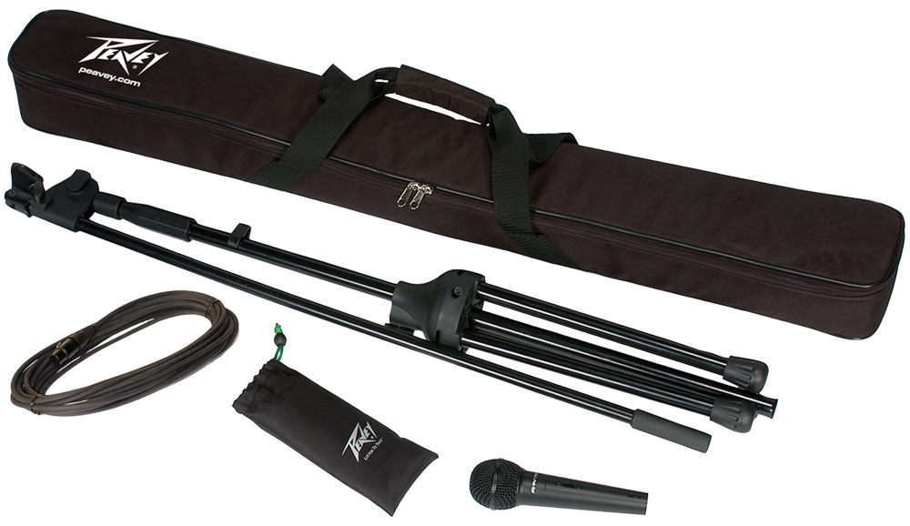Peavey PV MSP1 Microphone XLR/Mic Stand Pkg