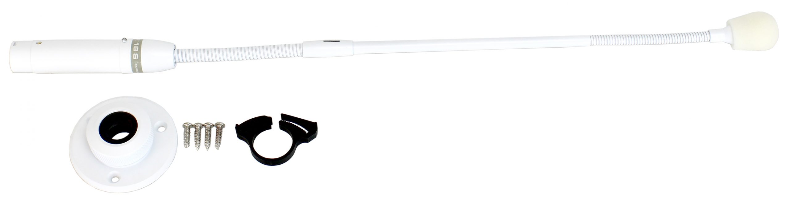 Peavey PM 18S Podium Microphone - White gallery 1