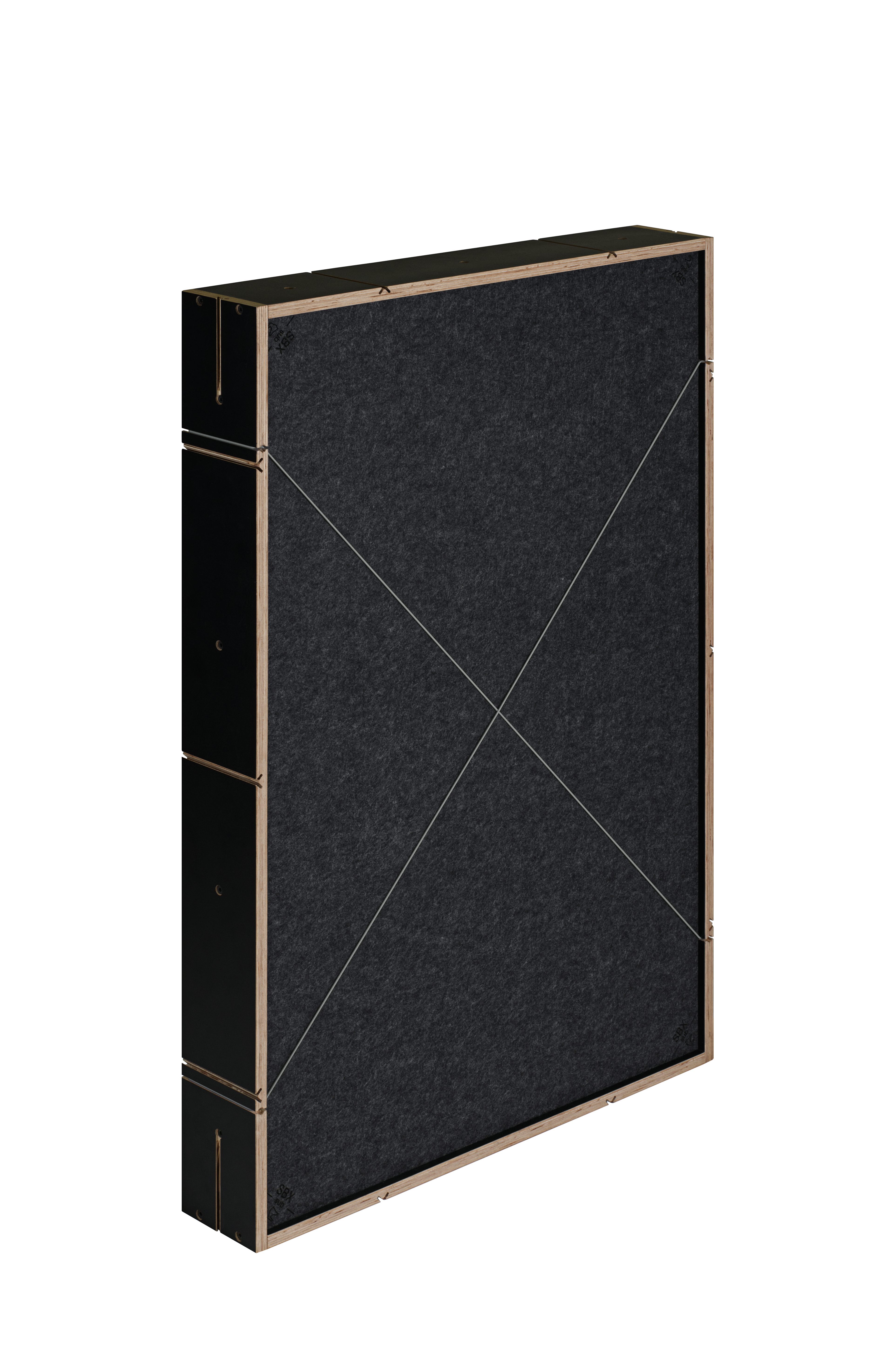 Sessiondesk SBX sub Acoustic Panel - 90s Black gallery 1