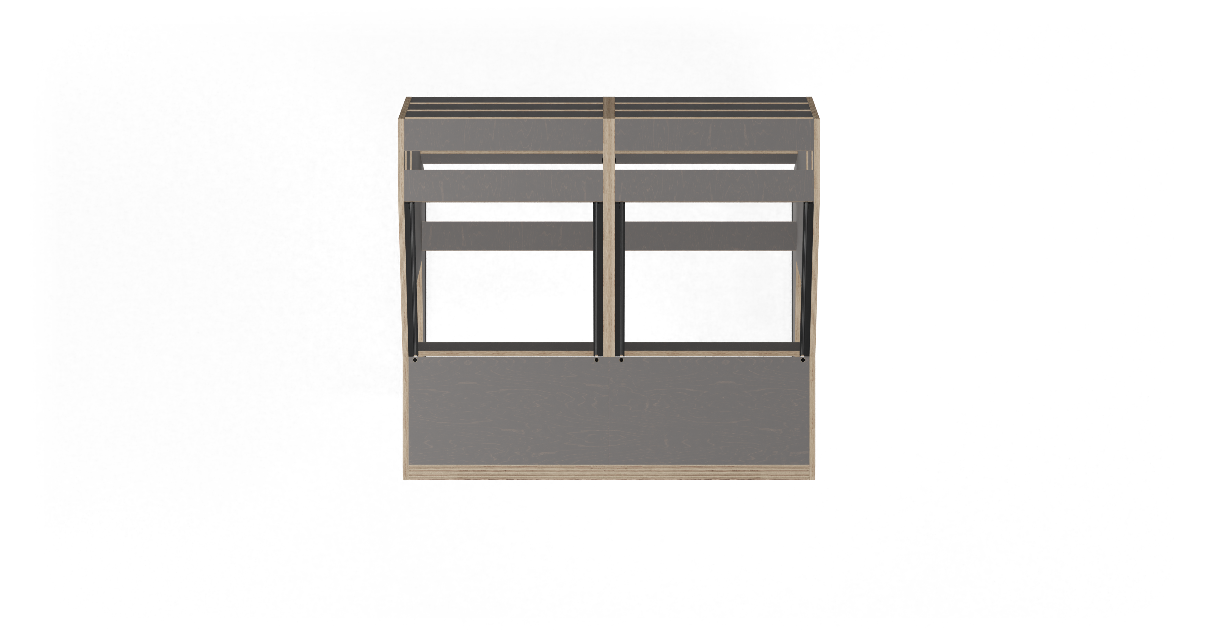 Sessiondesk QUINTAV 2.0 Studio Desk with KEY small Keyboard Drawer - 80s Grey gallery 2