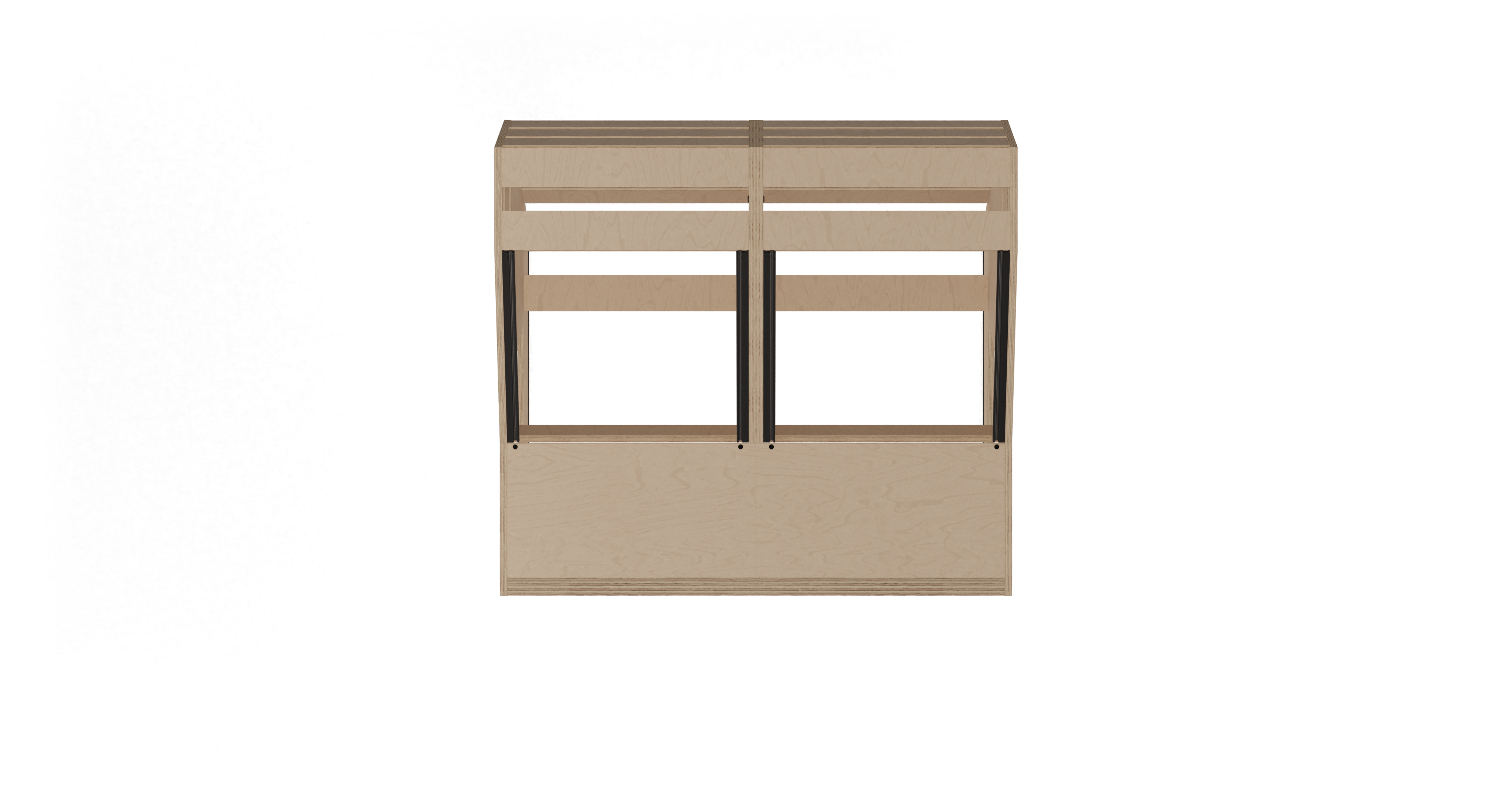 Sessiondesk QUINTAV 2.0 Studio Desk with KEY small Keyboard Drawer - 100% Birch gallery 2