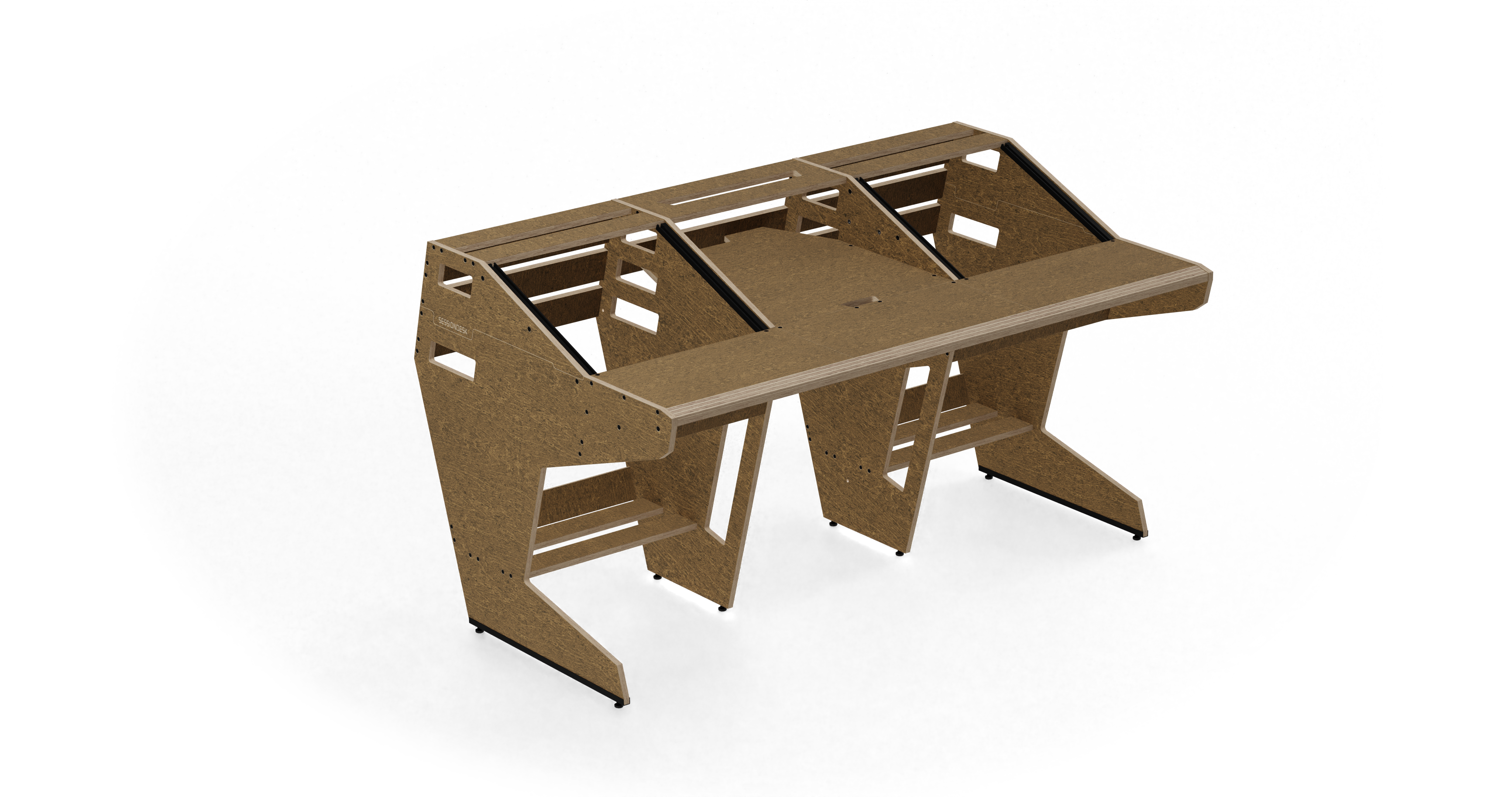 Sessiondesk OKTAV 2.0 Studio Desk - 50s Brown