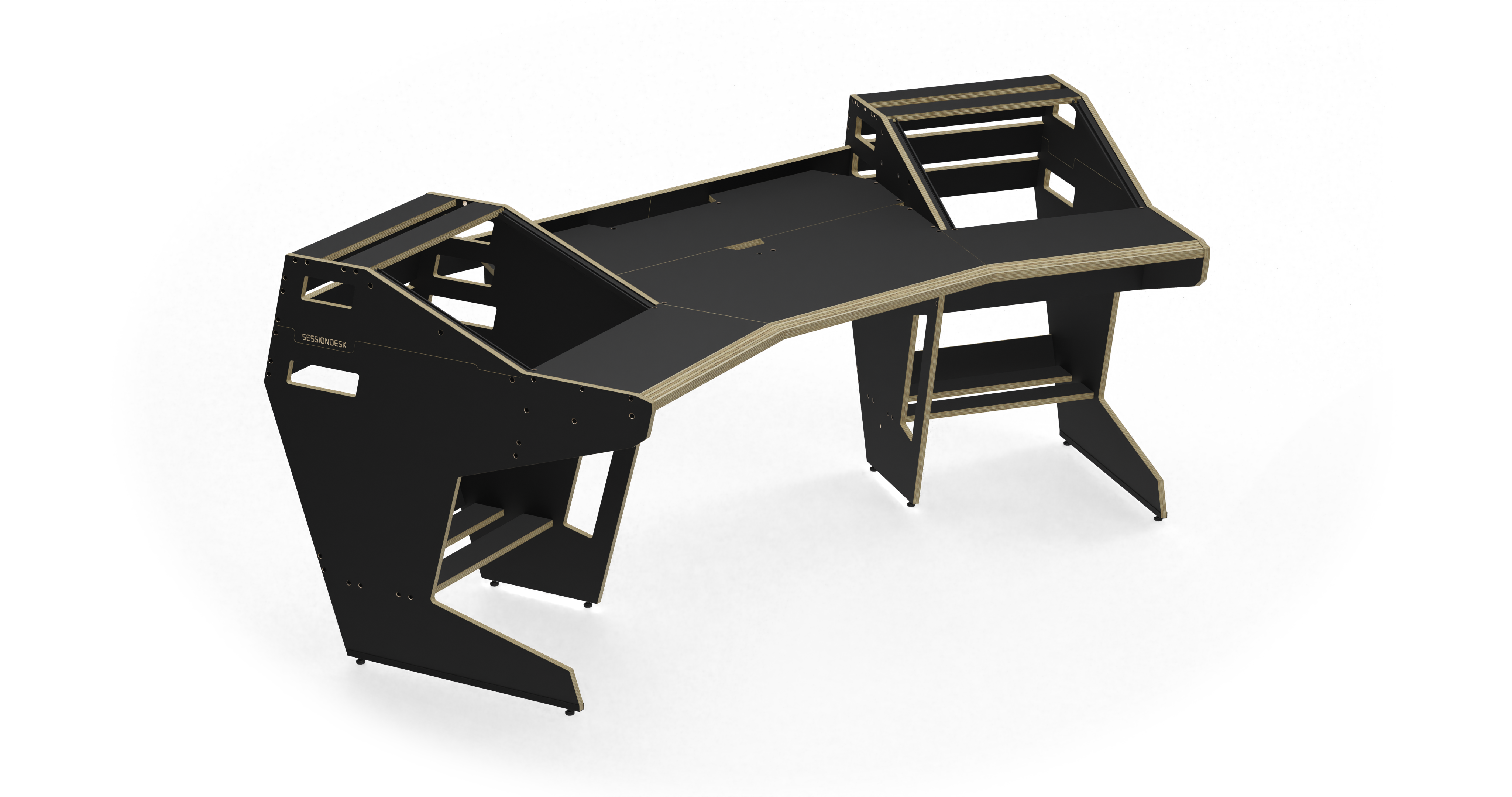 Sessiondesk GUSTAV 2.0 Studio Desk - 90s Black