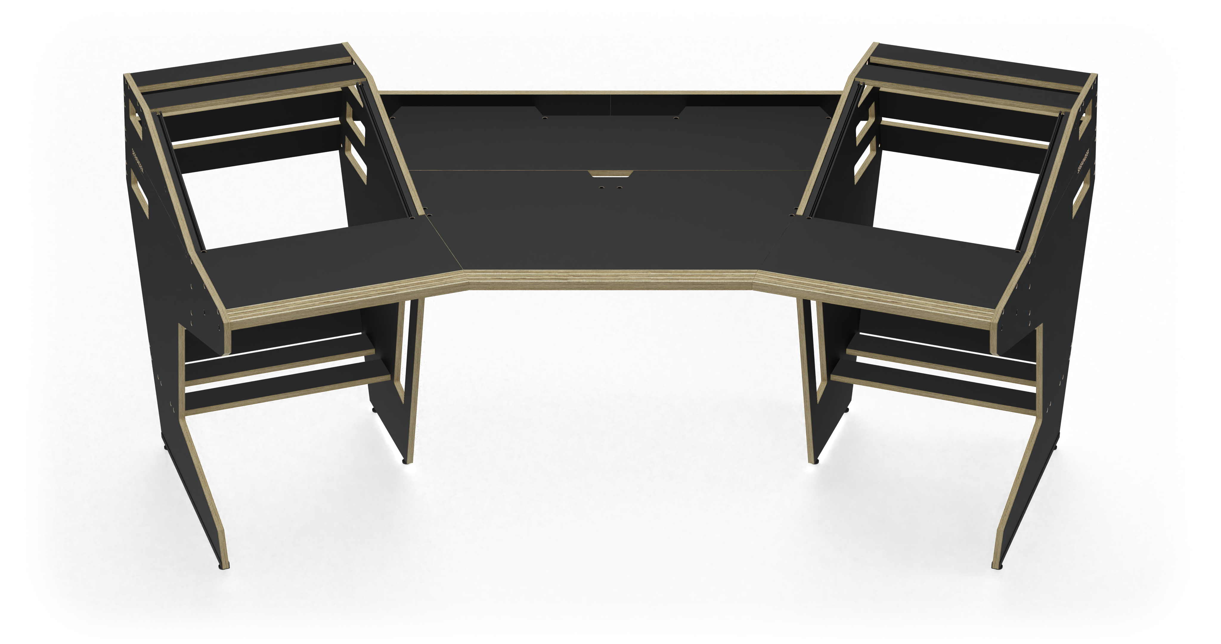 Sessiondesk GUSTAV 2.0 Studio Desk - 90s Black gallery 1