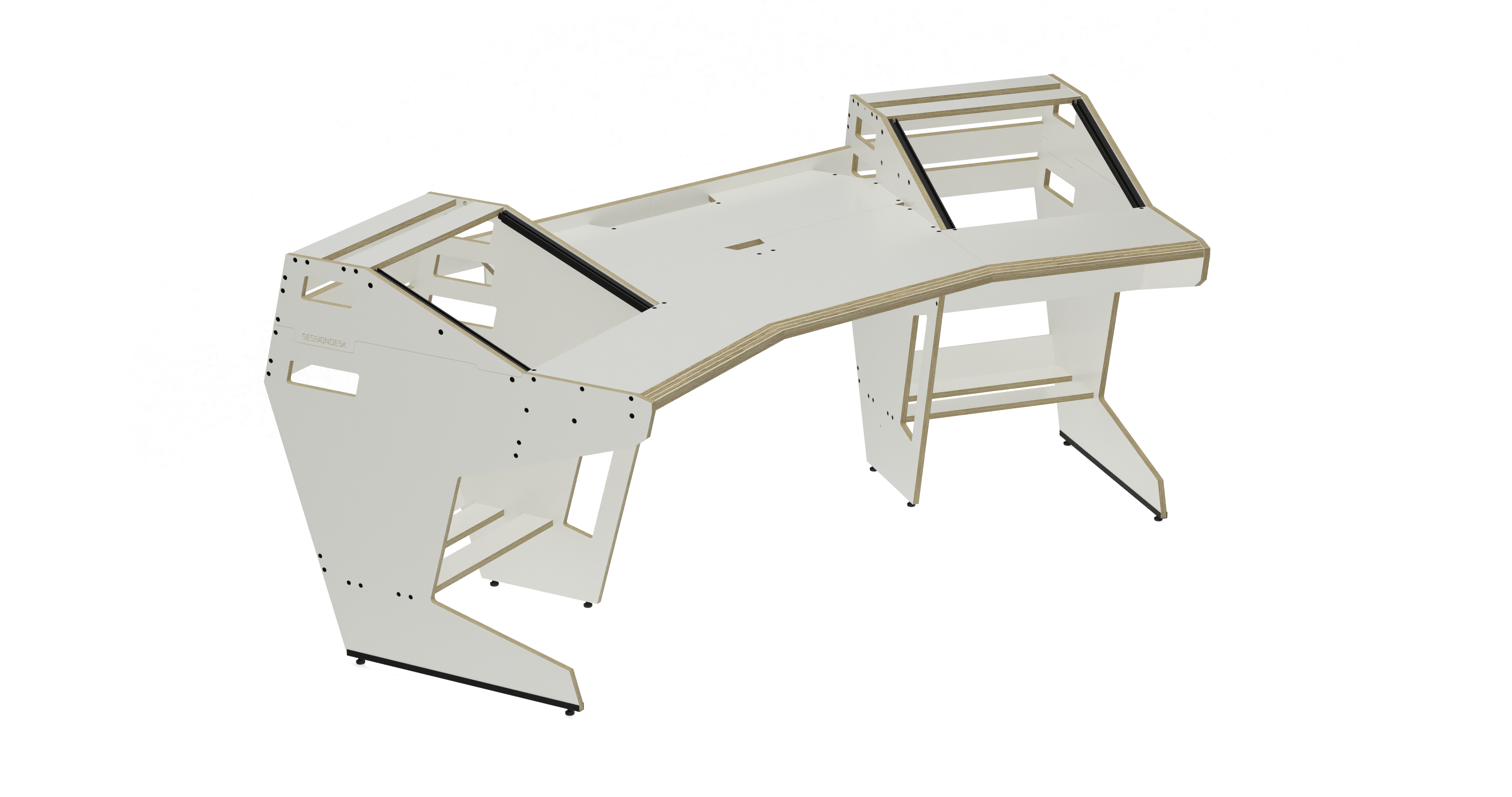 Sessiondesk GUSTAV 2.0 Studio Desk - 70s White
