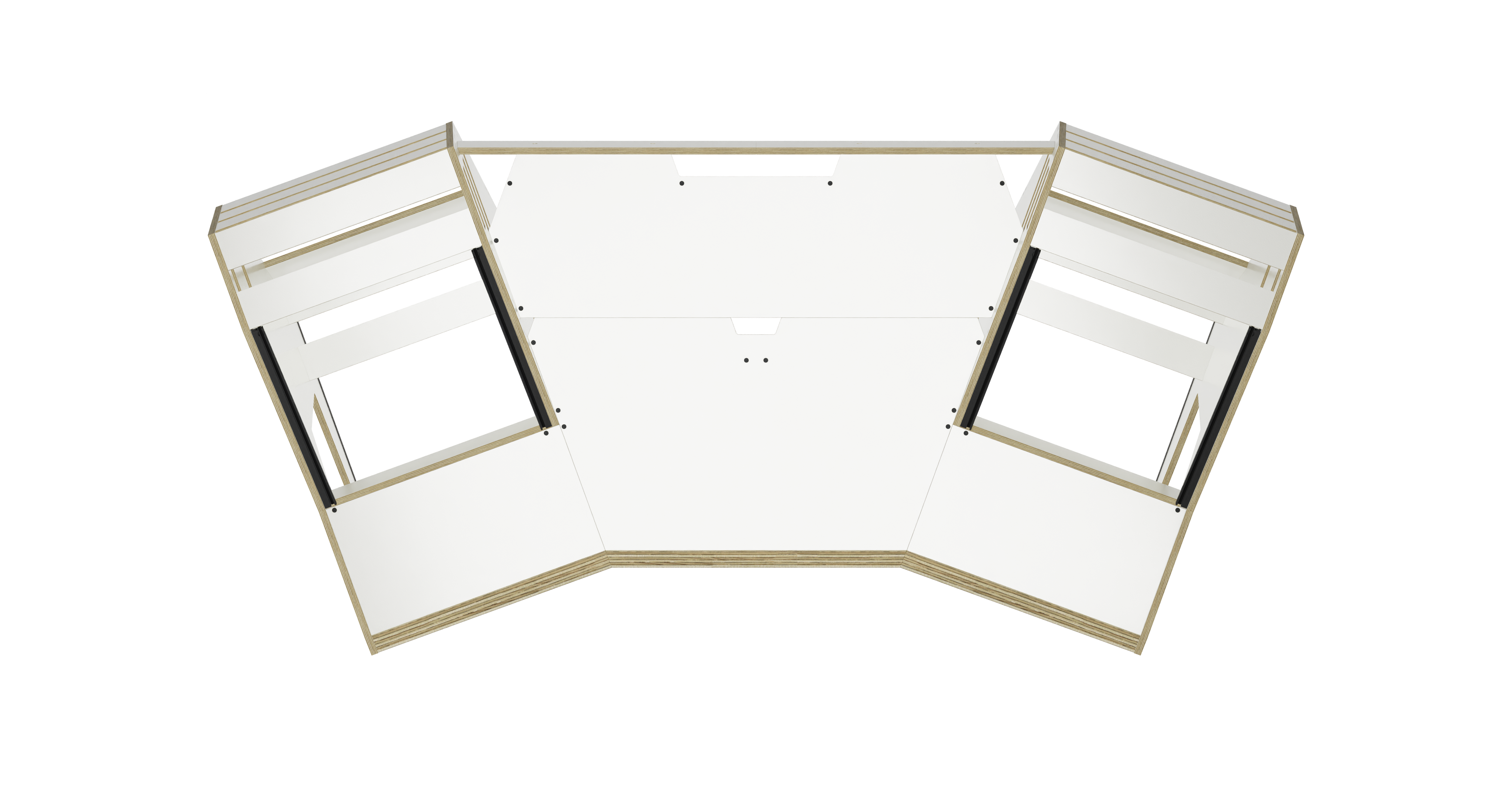 Sessiondesk GUSTAV 2.0 Studio Desk - 70s White gallery 2