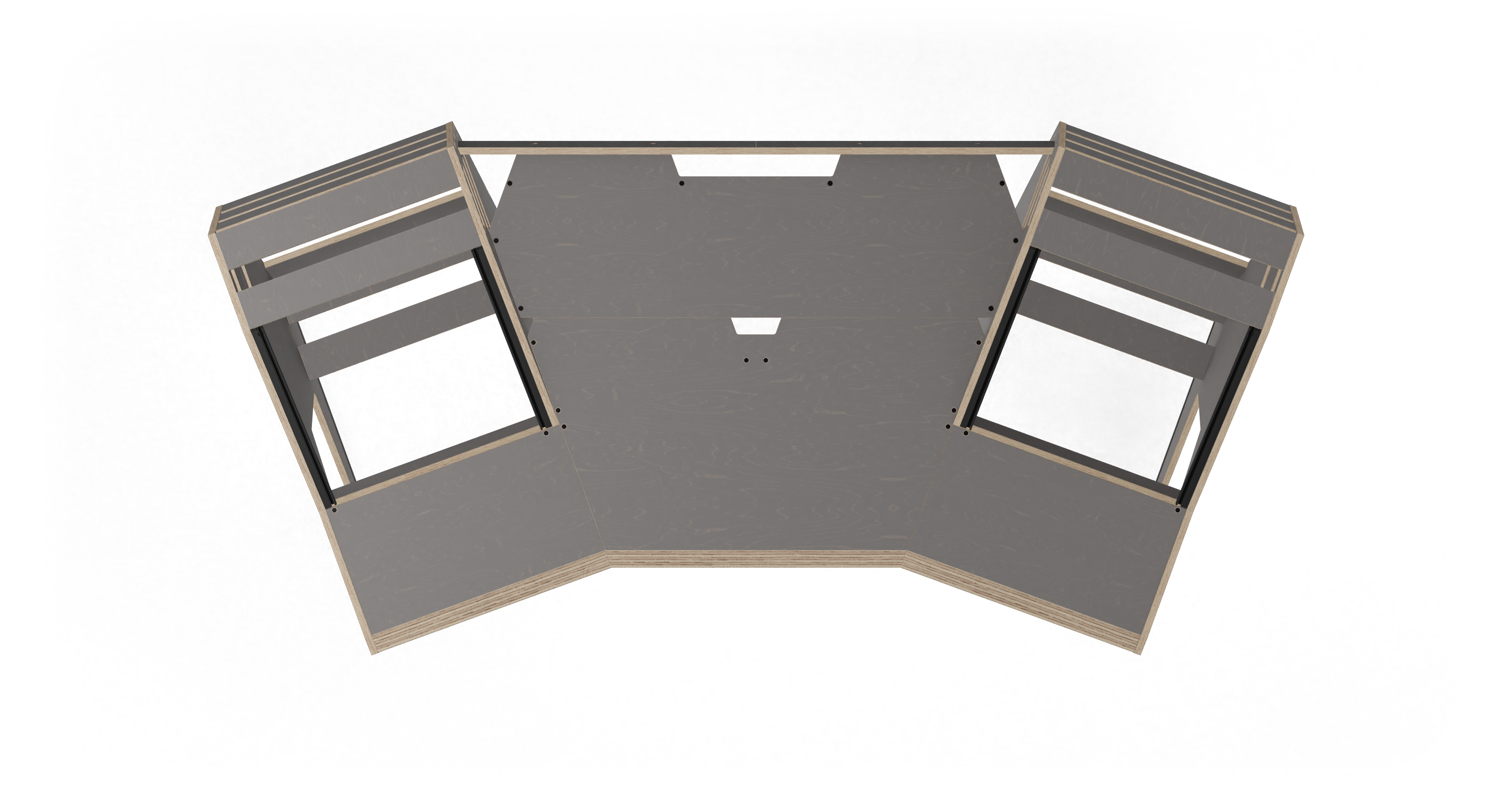 Sessiondesk GUSTAV 2.0 Studio Desk - 80s Grey gallery 2