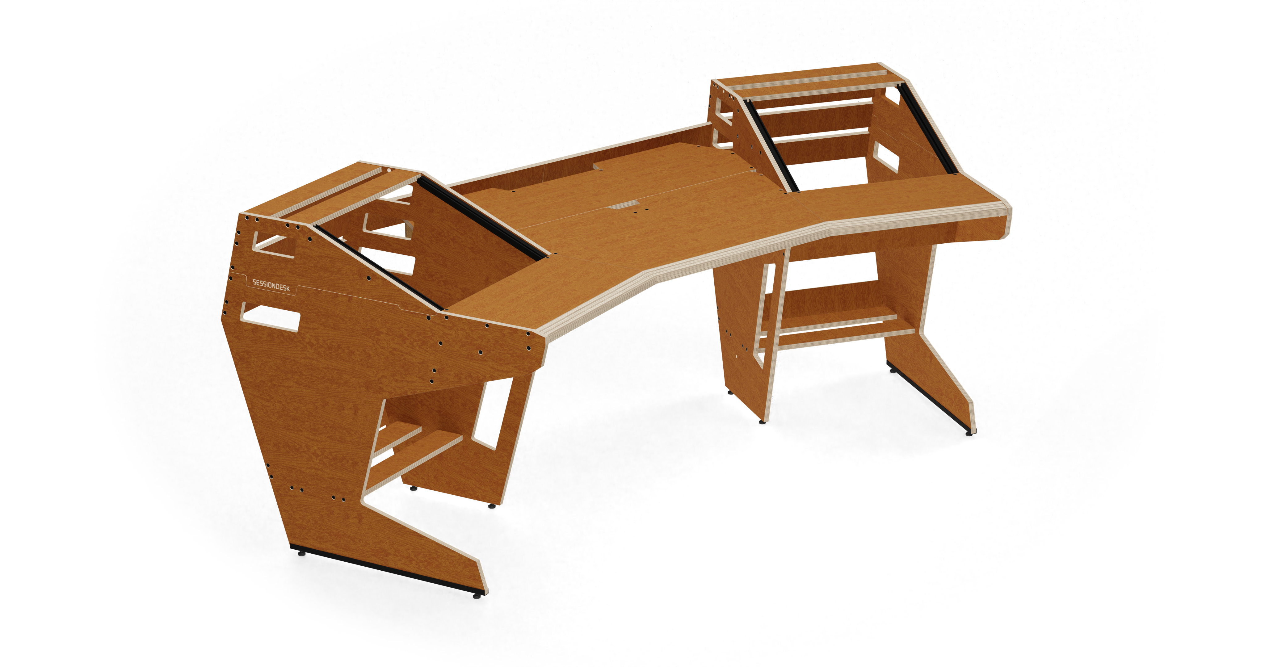 Sessiondesk GUSTAV 2.0 Studio Desk - 60s Brown