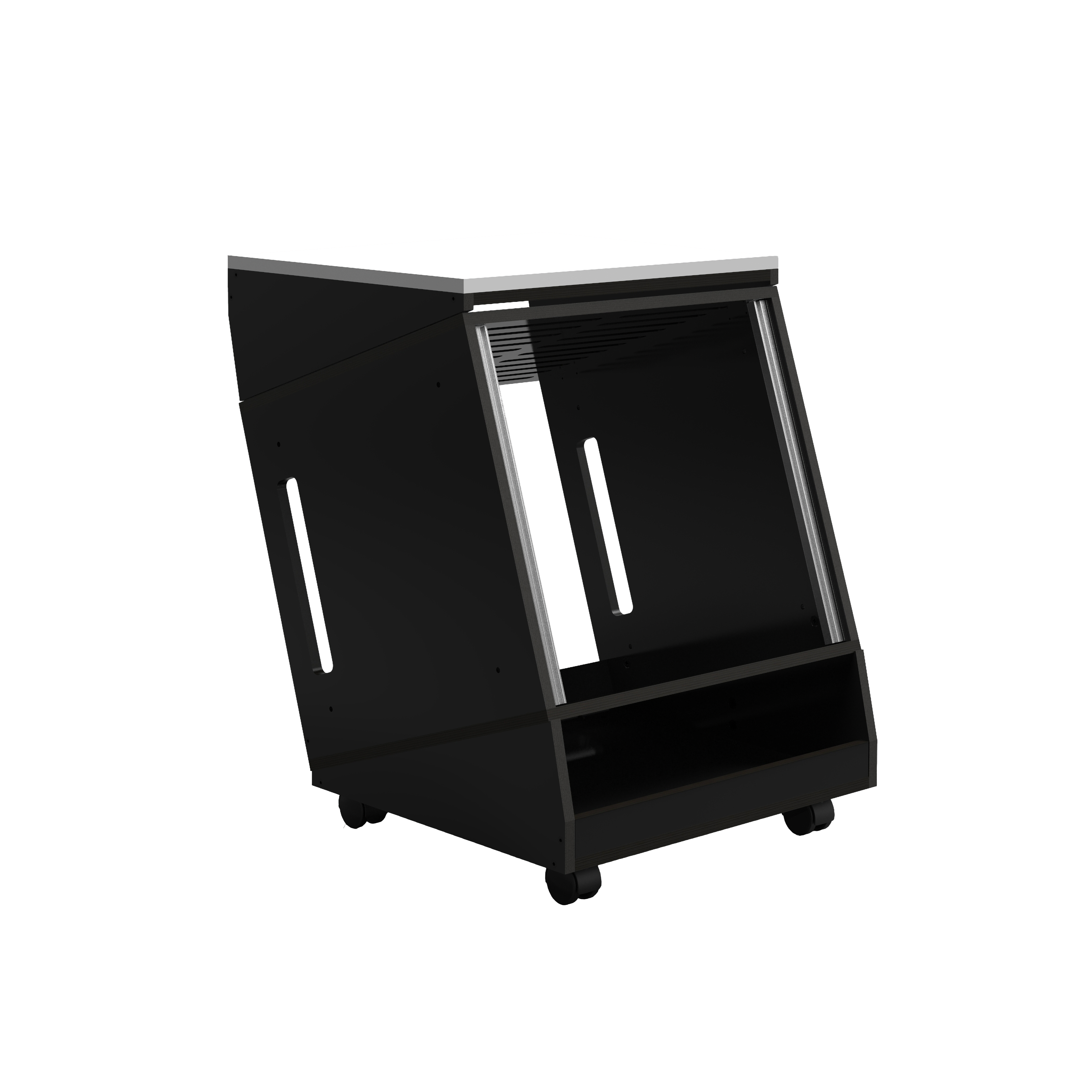 Sessiondesk ALEA with NIVEL - 90s Black With 20s White