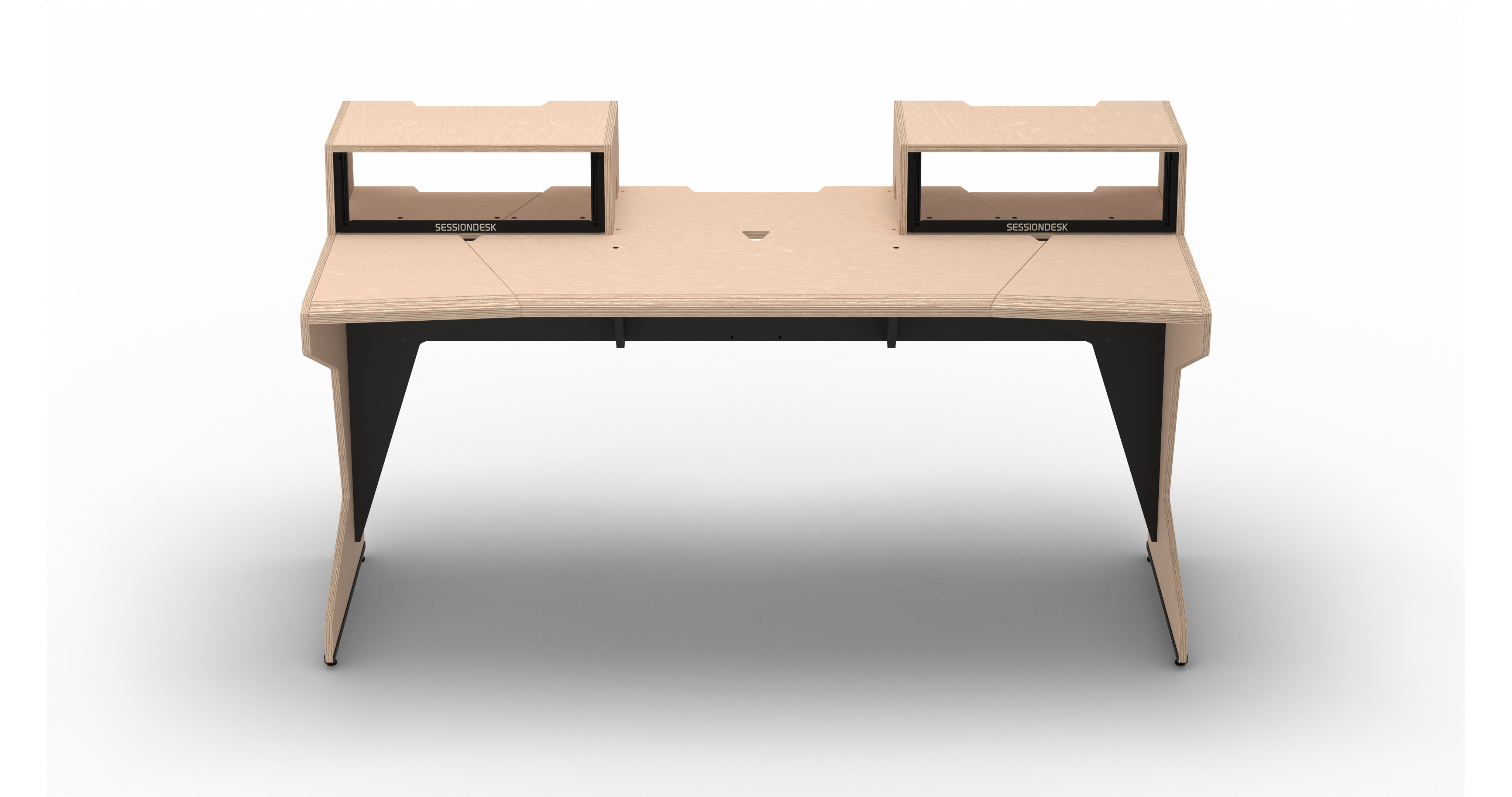 Sessiondesk HOME big 2.0 Studio Desk with RACKS - 100% Birch gallery 1