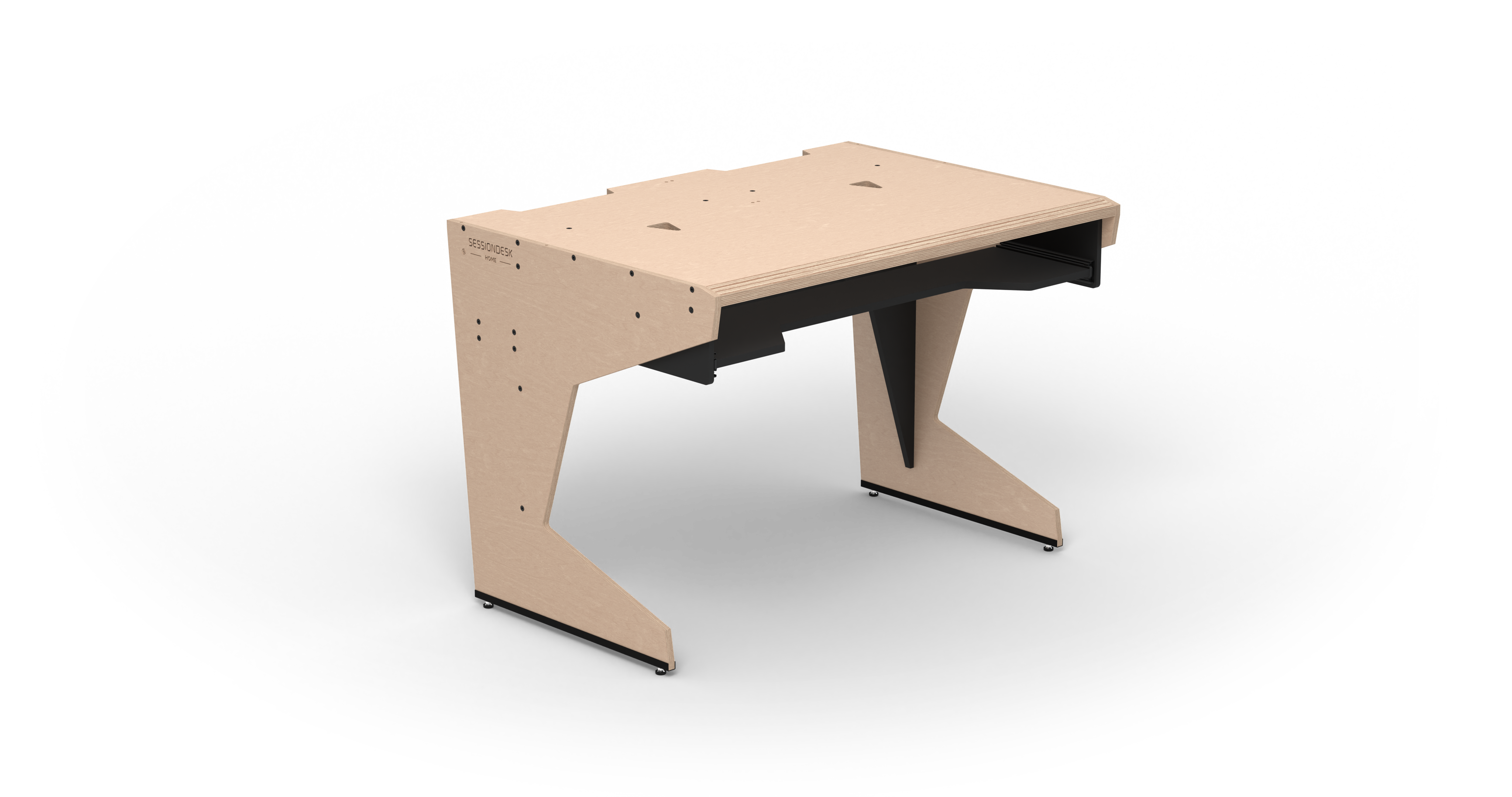 Sessiondesk HOME small 2.0 Studio Desk with KEY - 100% Birch