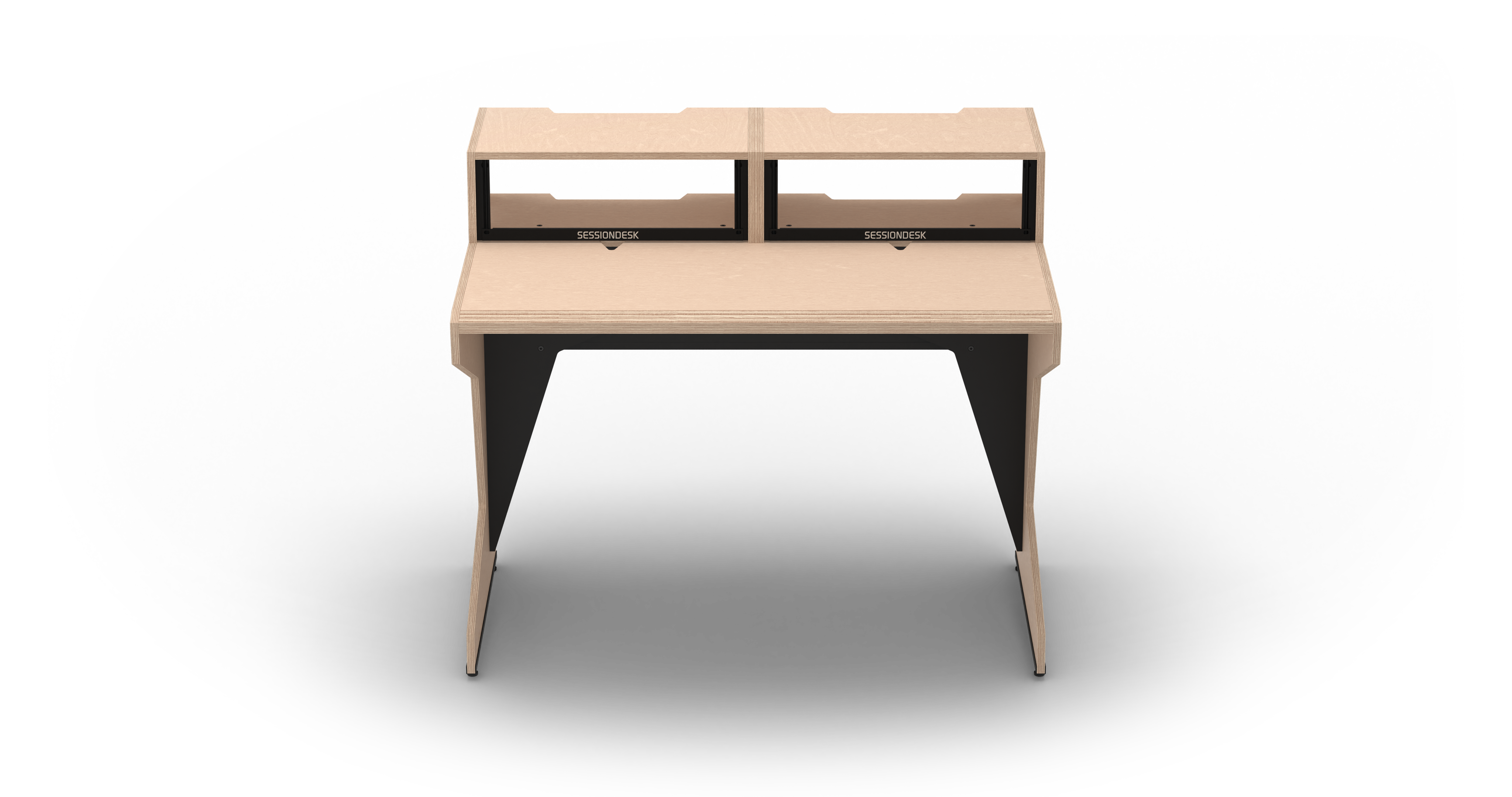 Sessiondesk HOME small 2.0 Studio Desk with RACKS - 100% Birch gallery 1