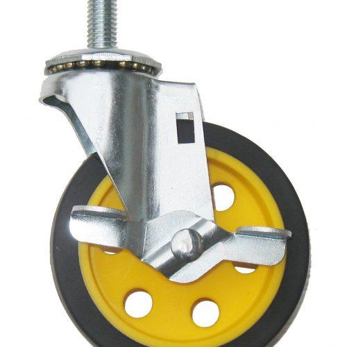 Caster with Brake 4"x1" (for R2 & R6)