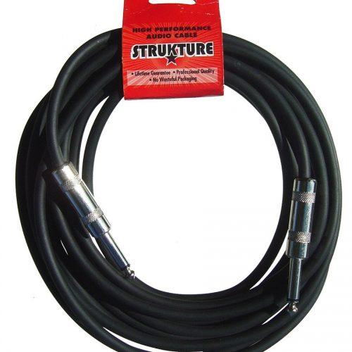 20ft Speaker Cable, 16 gauge, 1/4" connectors