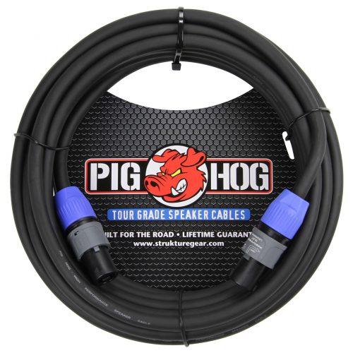 Pig Hog 50ft Speaker Cable, SPKON to SPKON