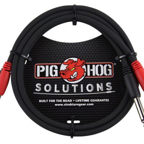 Pig Hog Solutions - 3ft 1/4"-1/4" Dual Cable