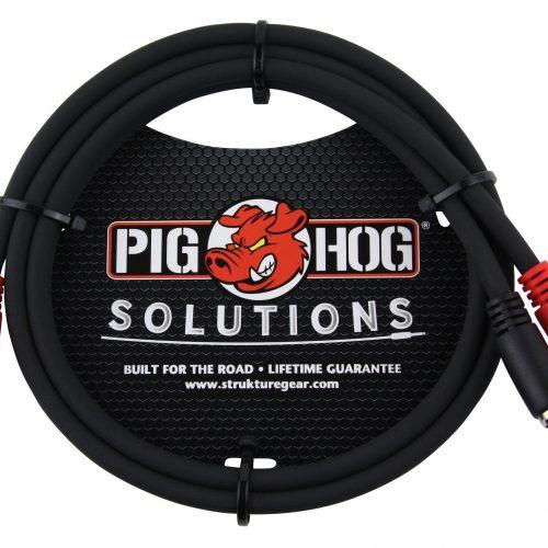 Pig Hog Solutions - 3ft RCA-RCA Dual Cable